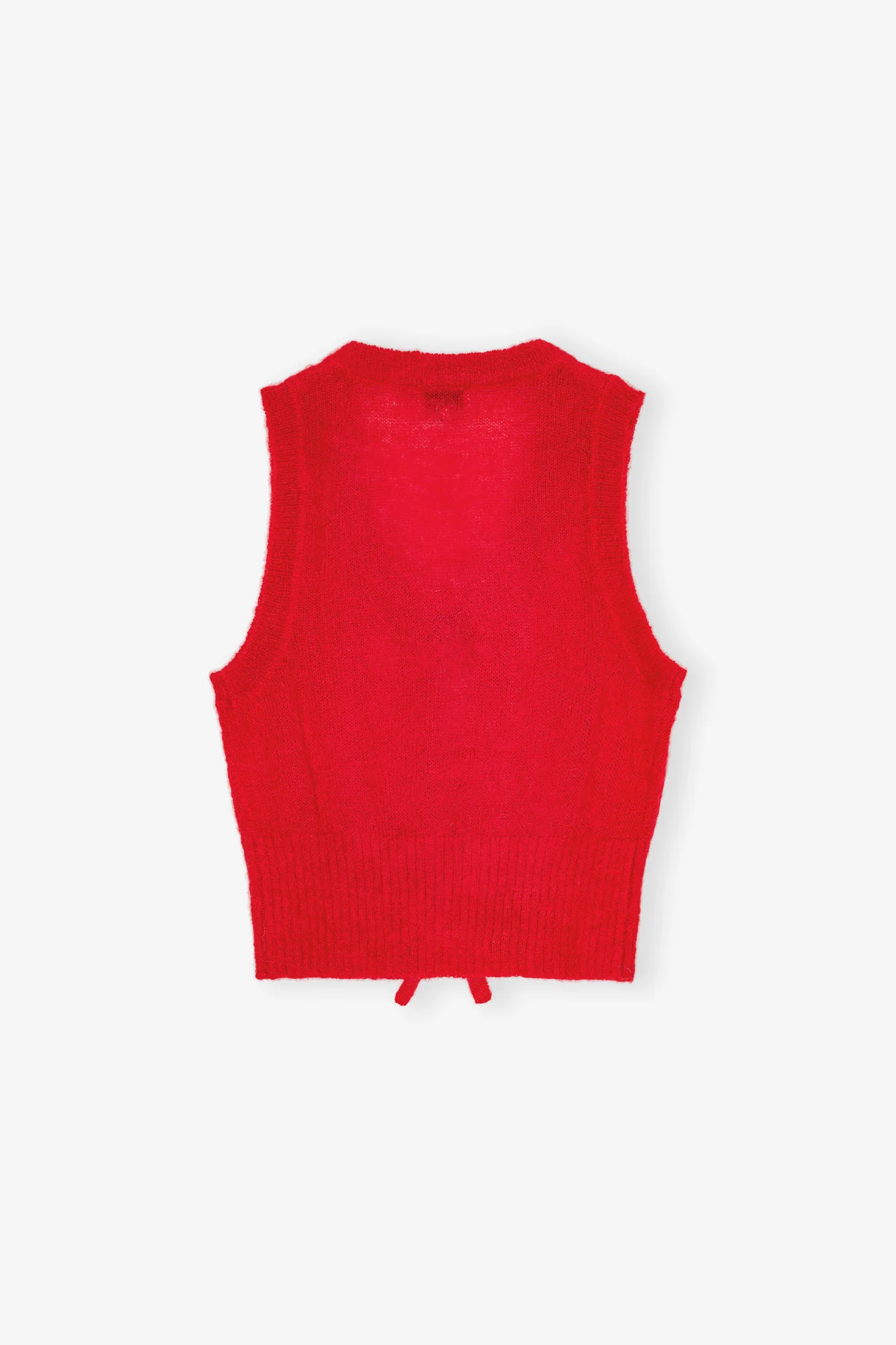 Tie String Vest | Racing Red - Image 2
