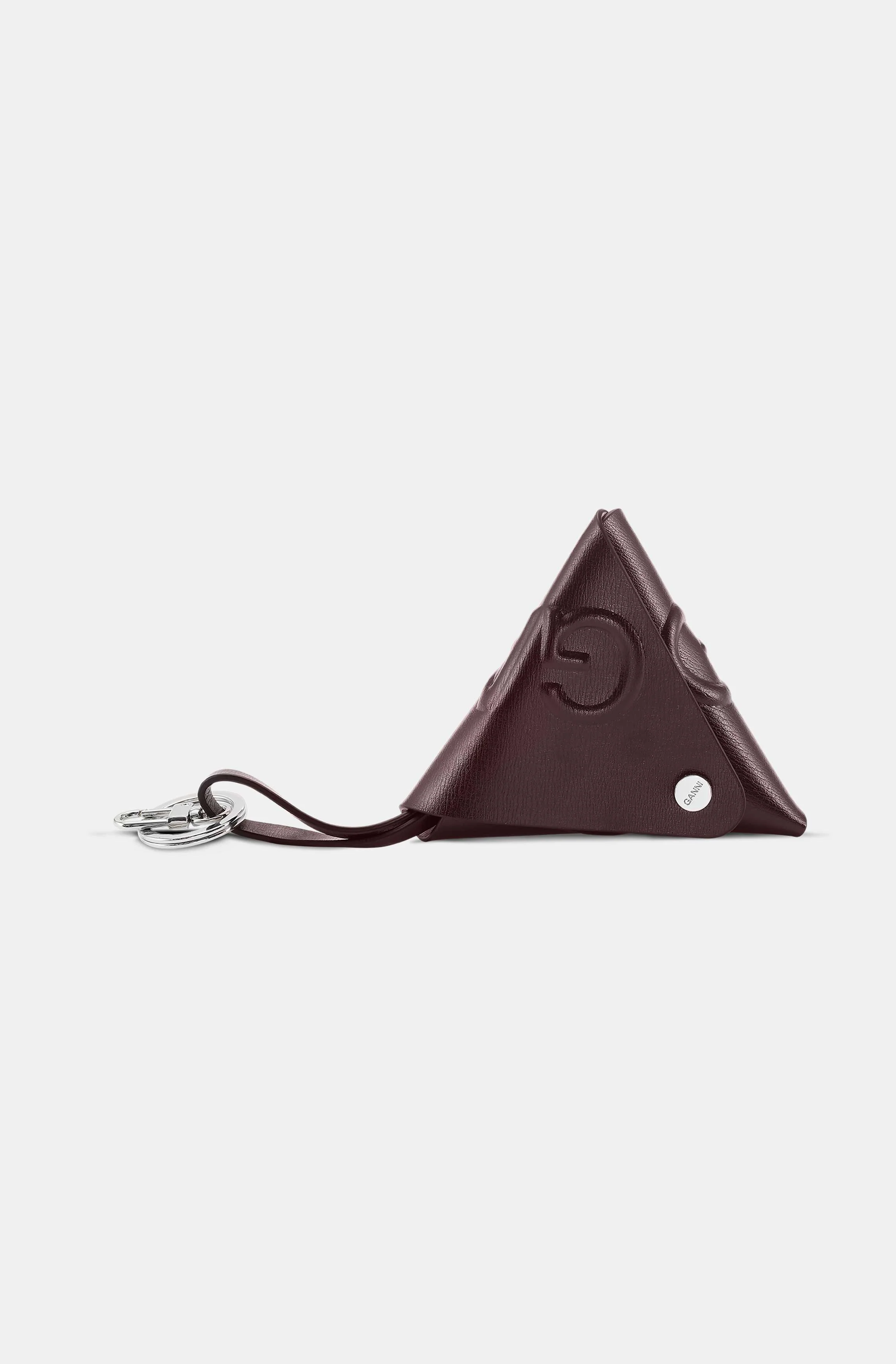 Triangle Coin-Purse | Burgundy