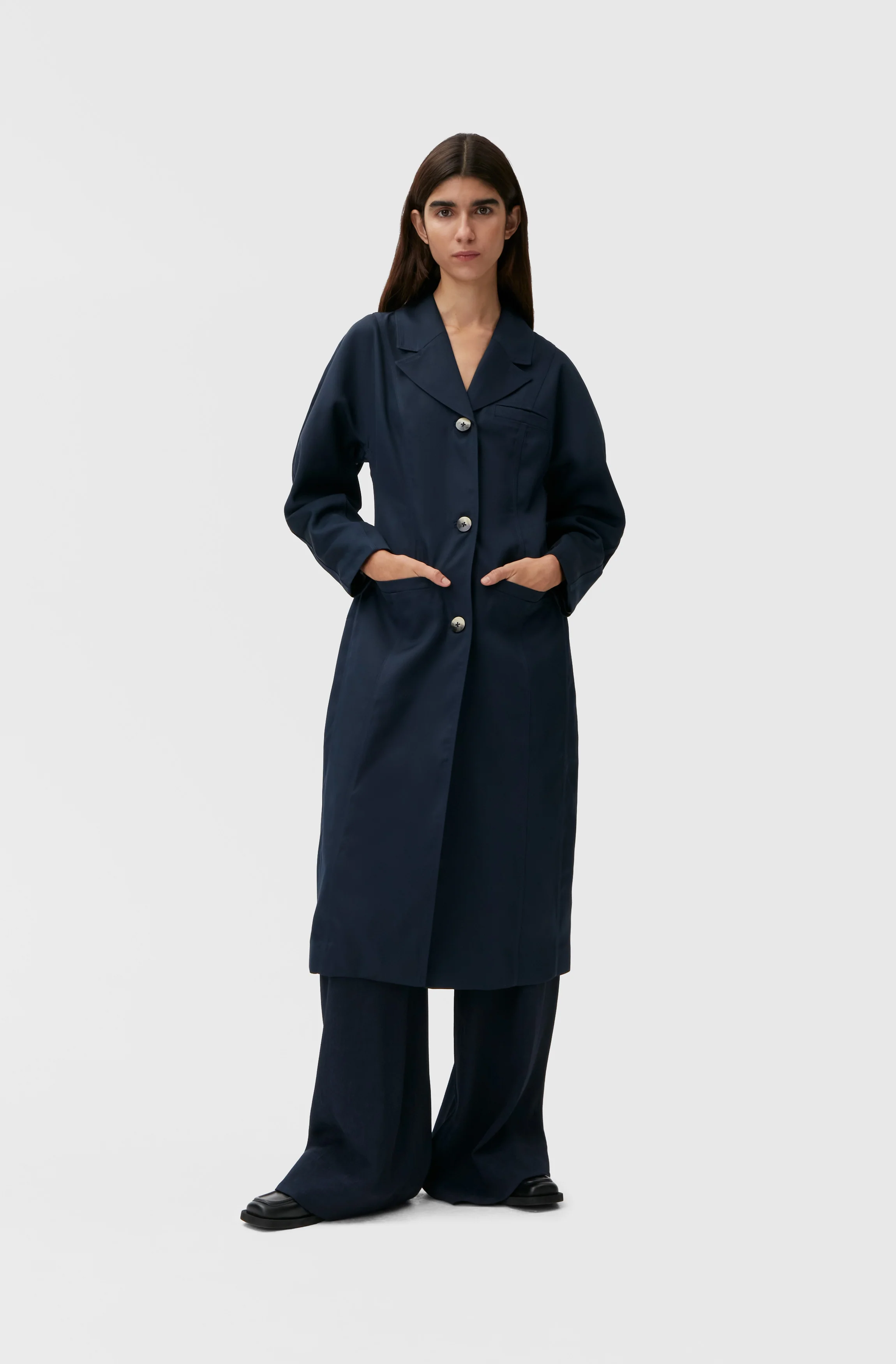 Twill Coat | Sky Captain - Image 3