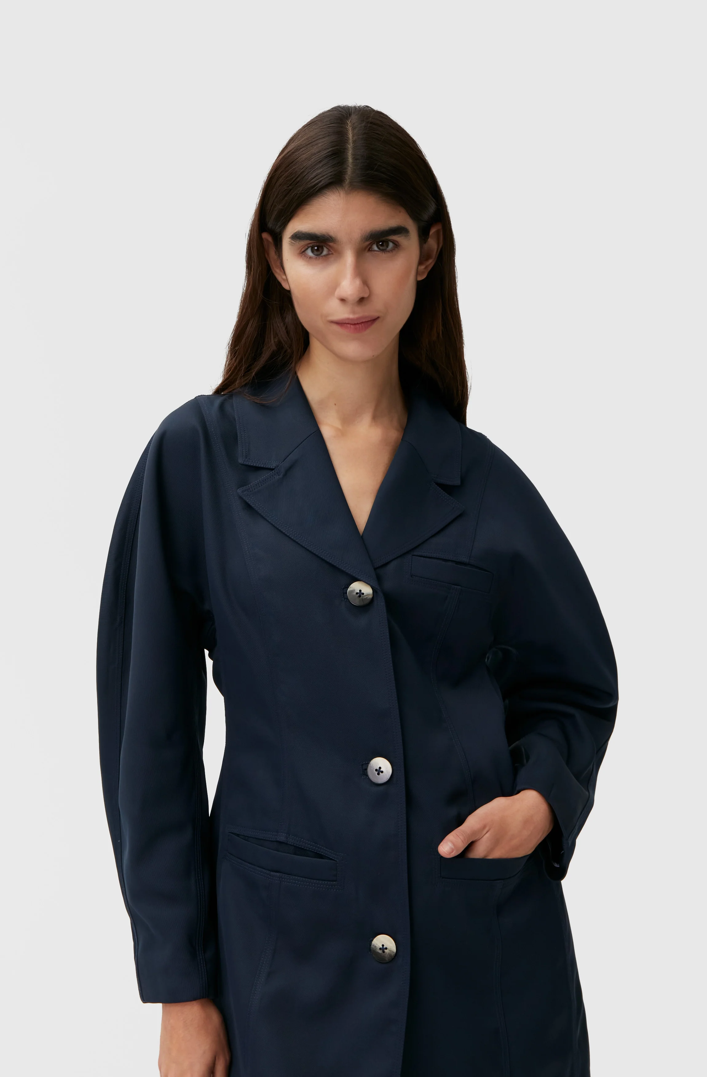 Twill Coat | Sky Captain - Image 5