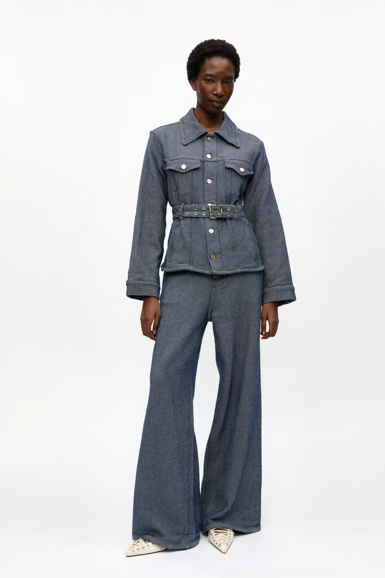 Twill Denim Jacket | Rinse - Image 4