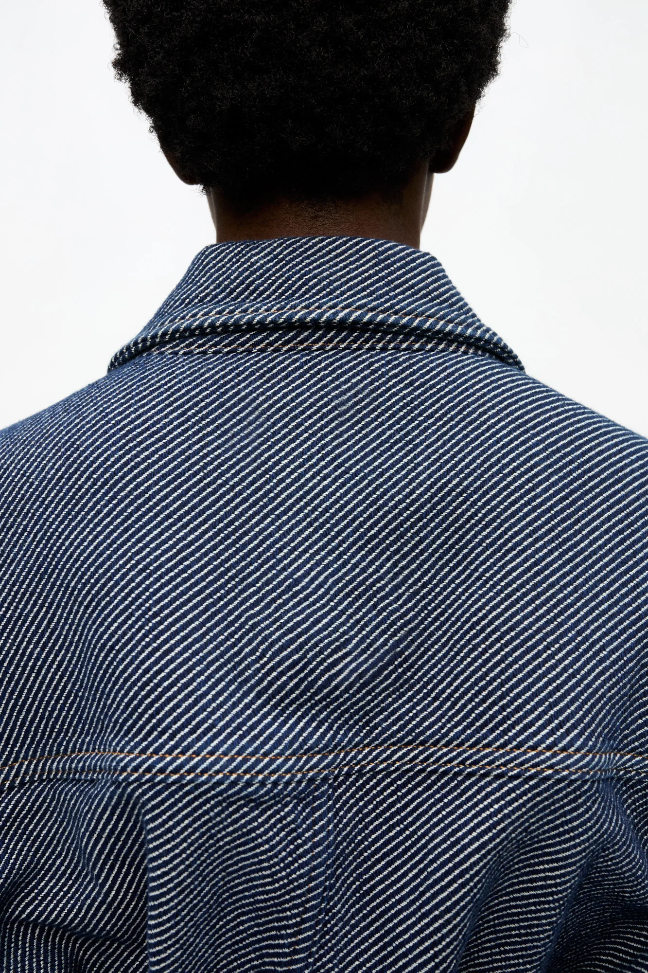 Twill Denim Jacket | Rinse - Image 7