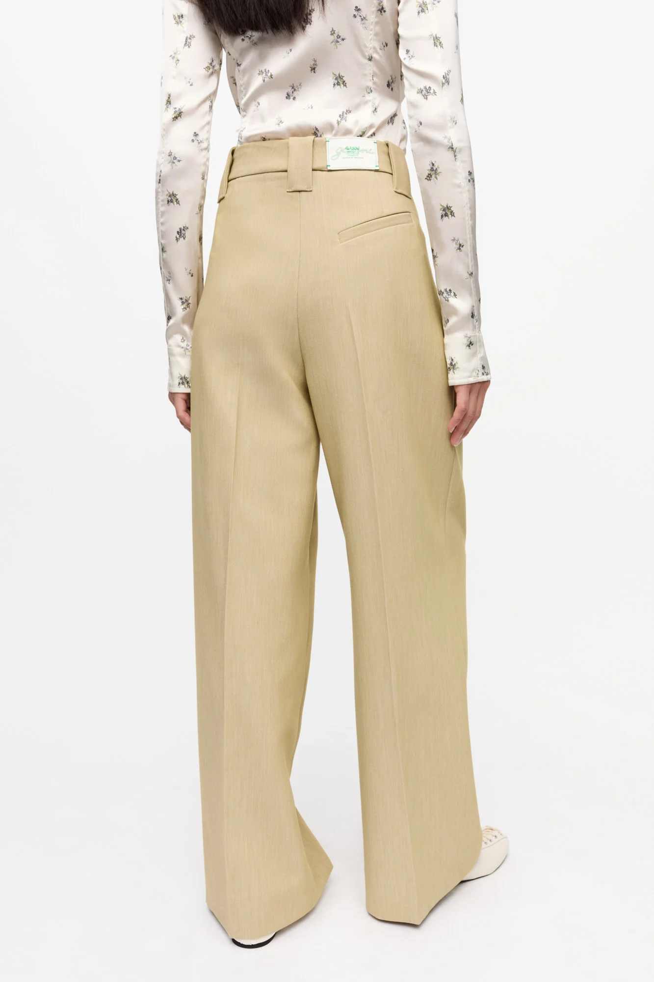 Twill Suiting Mid Waist Trousers | Boa - Image 5