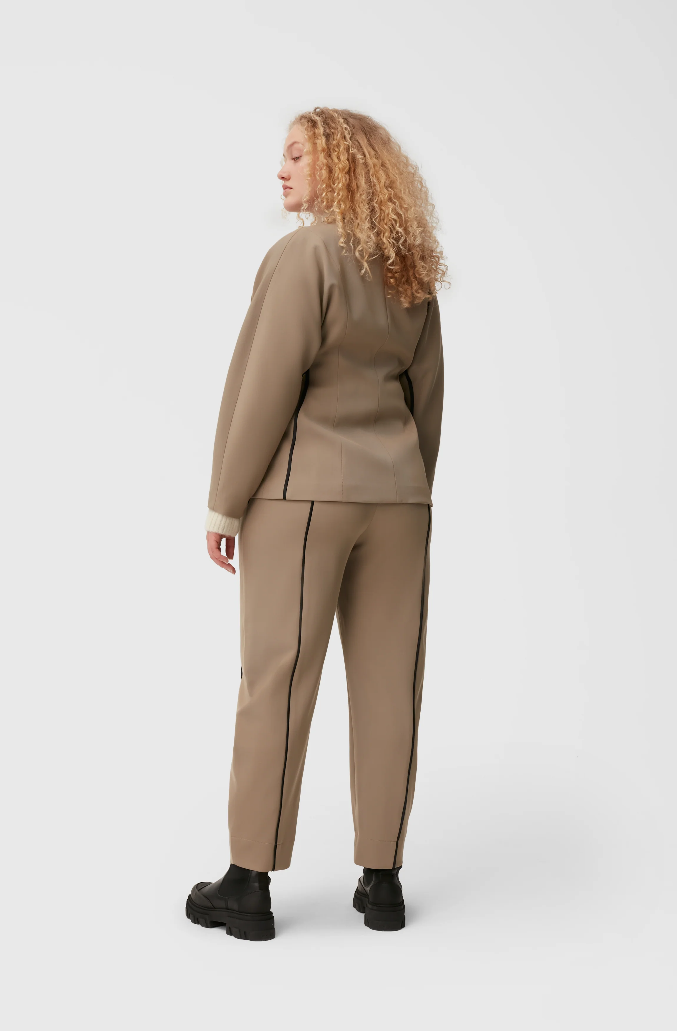 Twill Trousers | Petrified Oak - Image 6