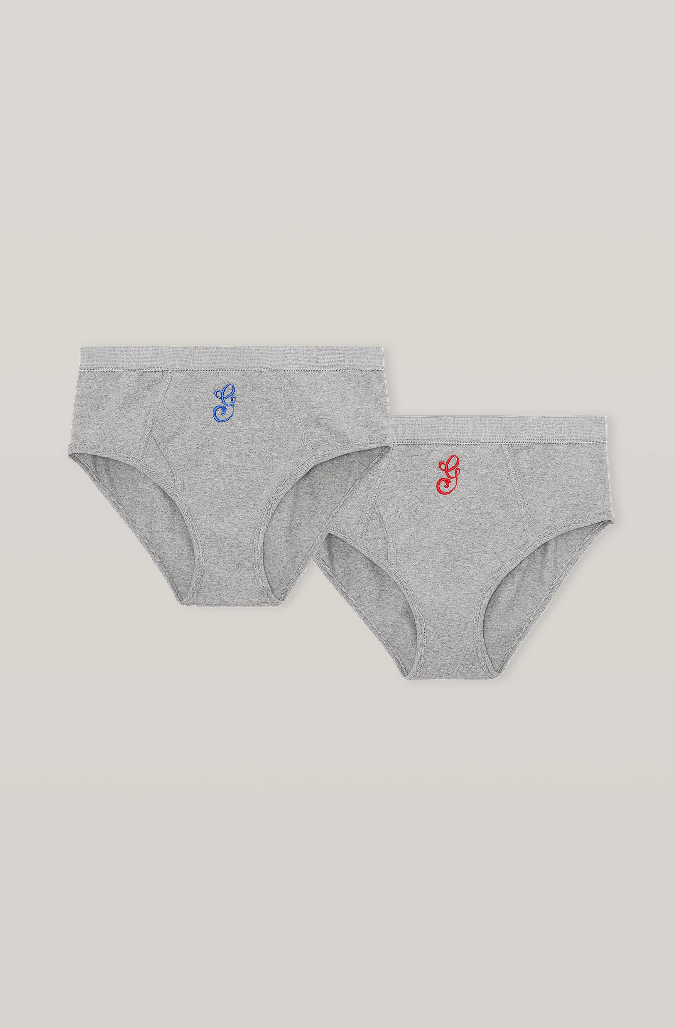 Two-pack Cotton Hipster Briefs | Paloma Melange