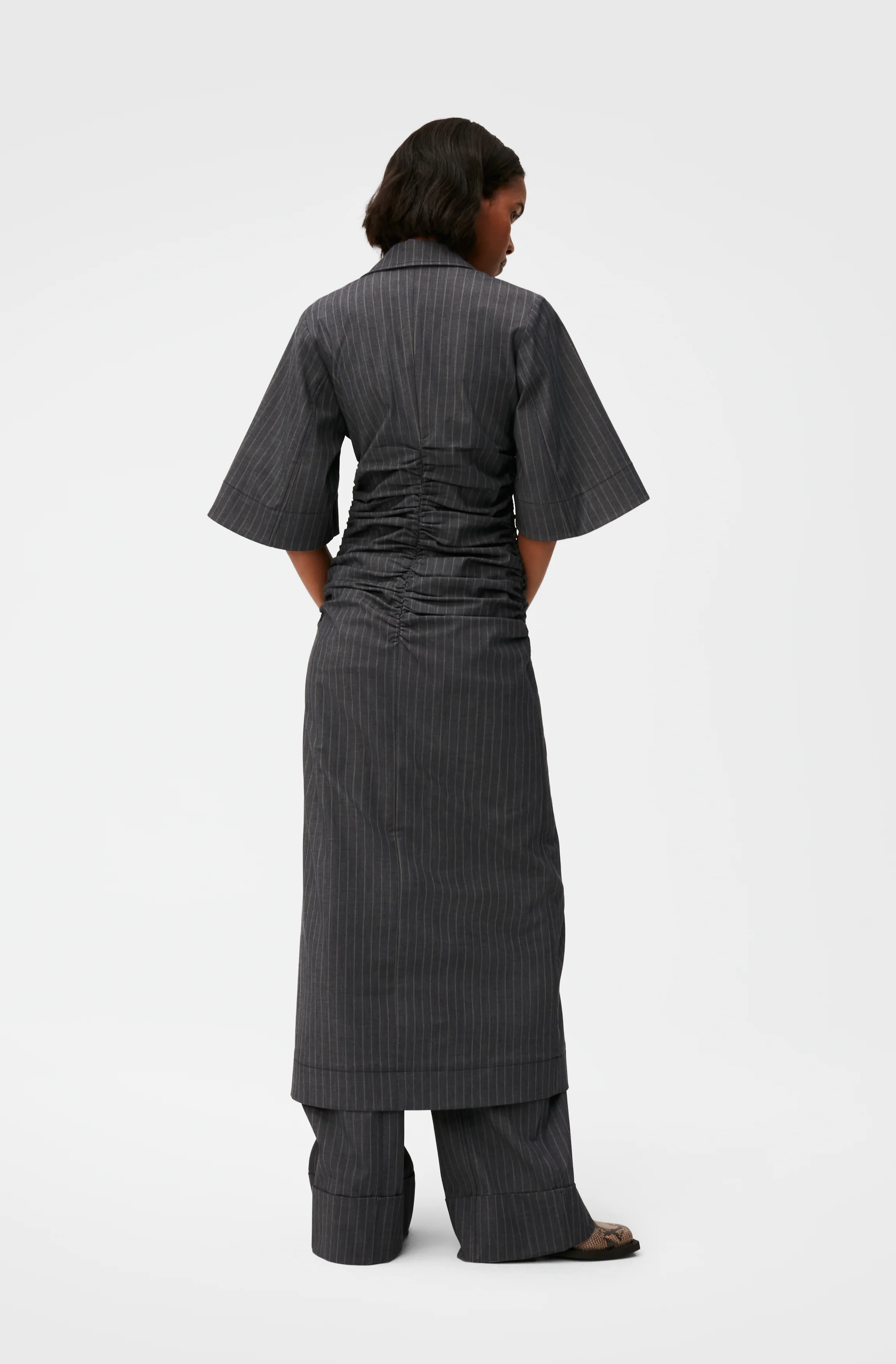 V-Neck Maxi Dress | Sky Captain - Image 7