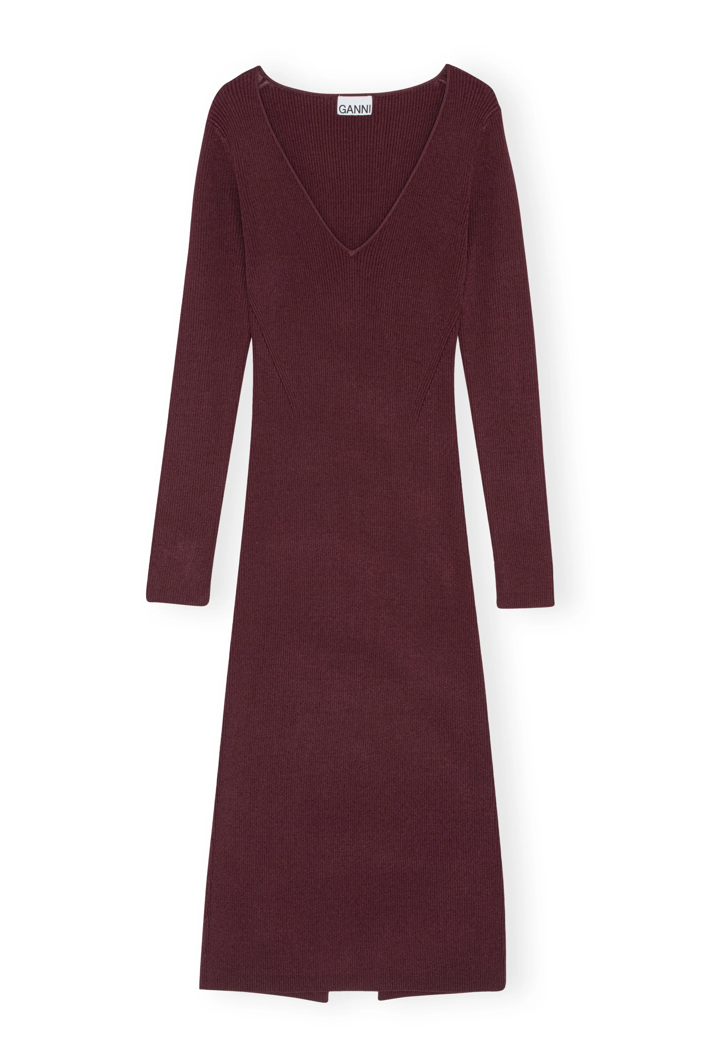 V-Neck Midi Dress | Port Royale