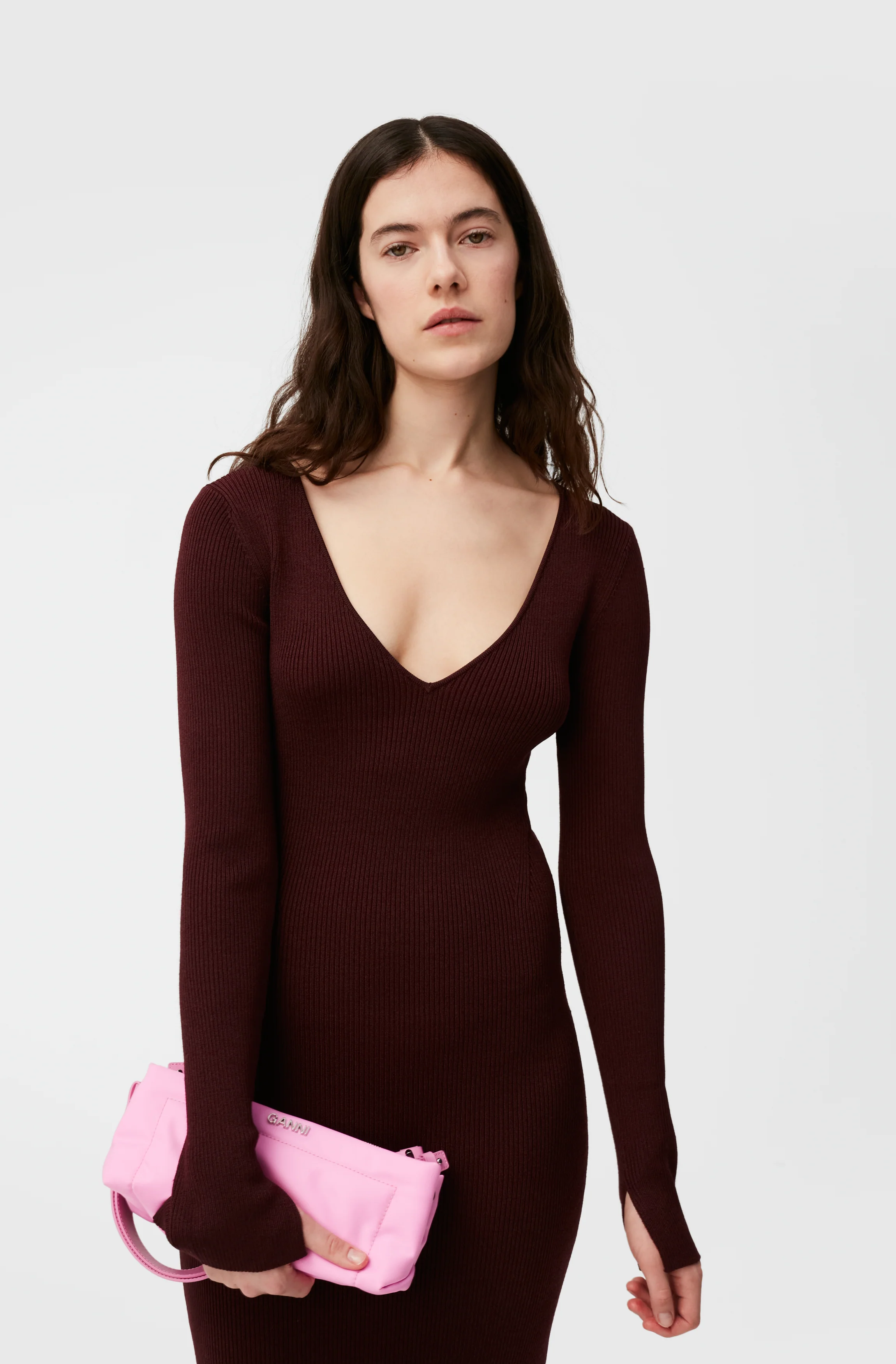 V-Neck Midi Dress | Port Royale - Image 5