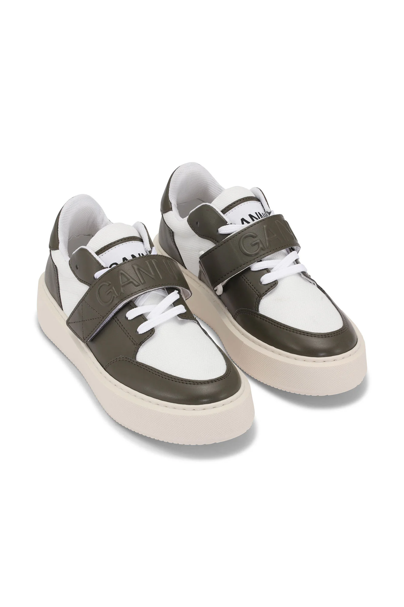 Velcro Low Top Sporty Mix Sneaker | Kalamata - Image 3