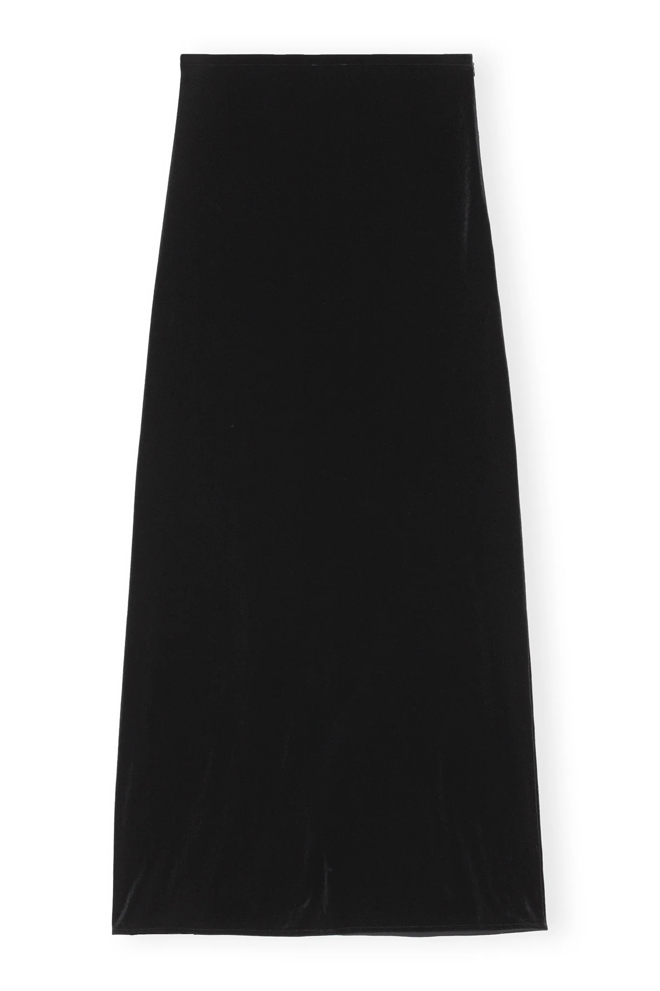 Velvet Bow Maxi Skirt | Black - Image 2