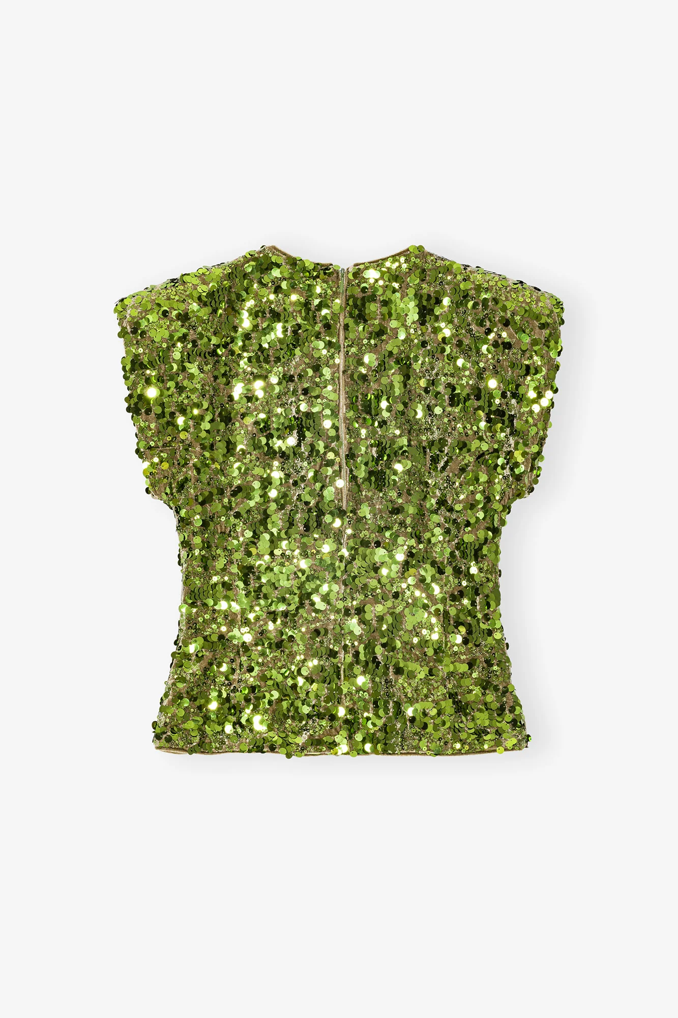 Velvet Sequin Blouse | Titanite - Image 2