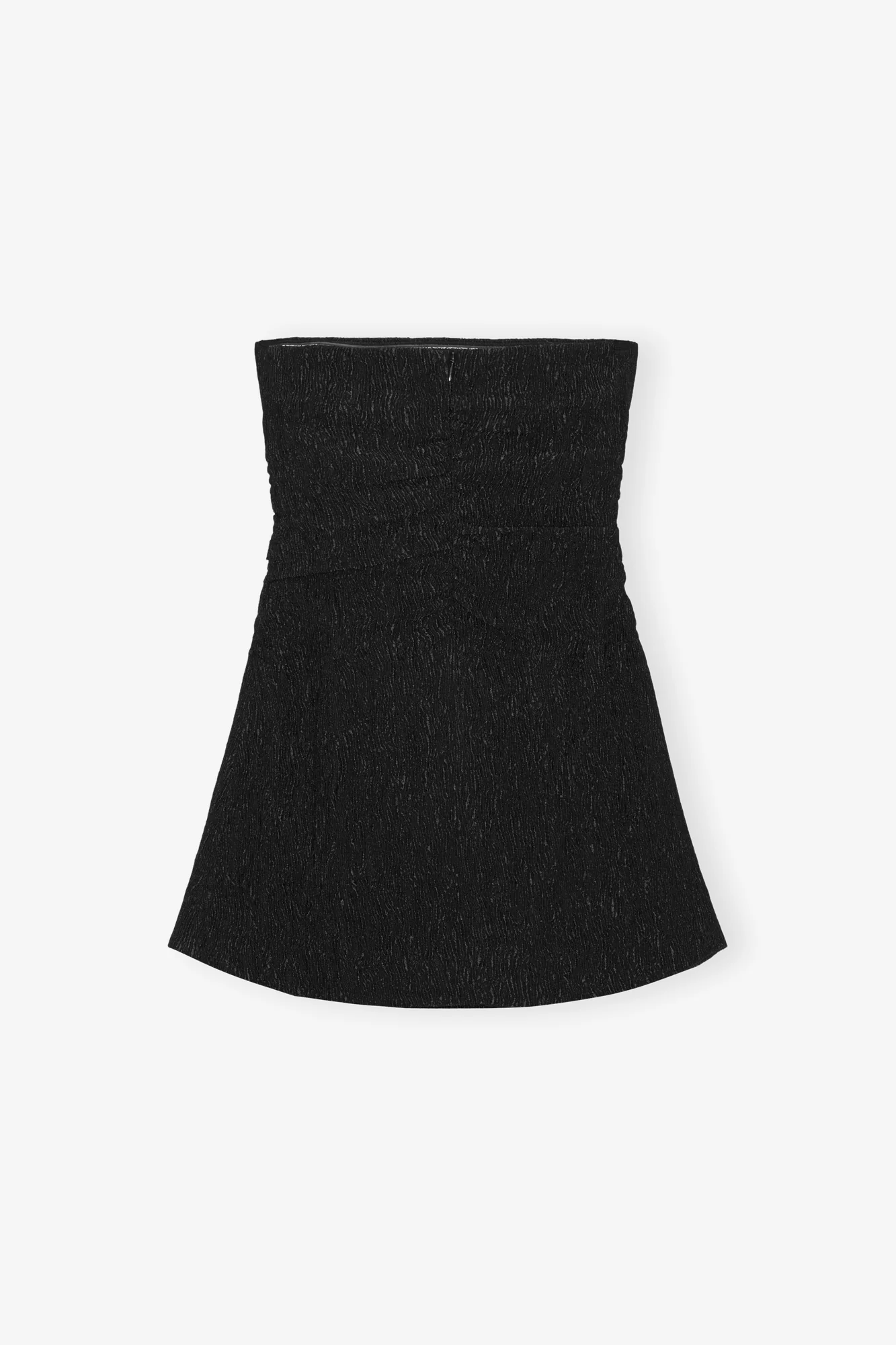 Viscose Stretch Strapless Top | Black - Image 2