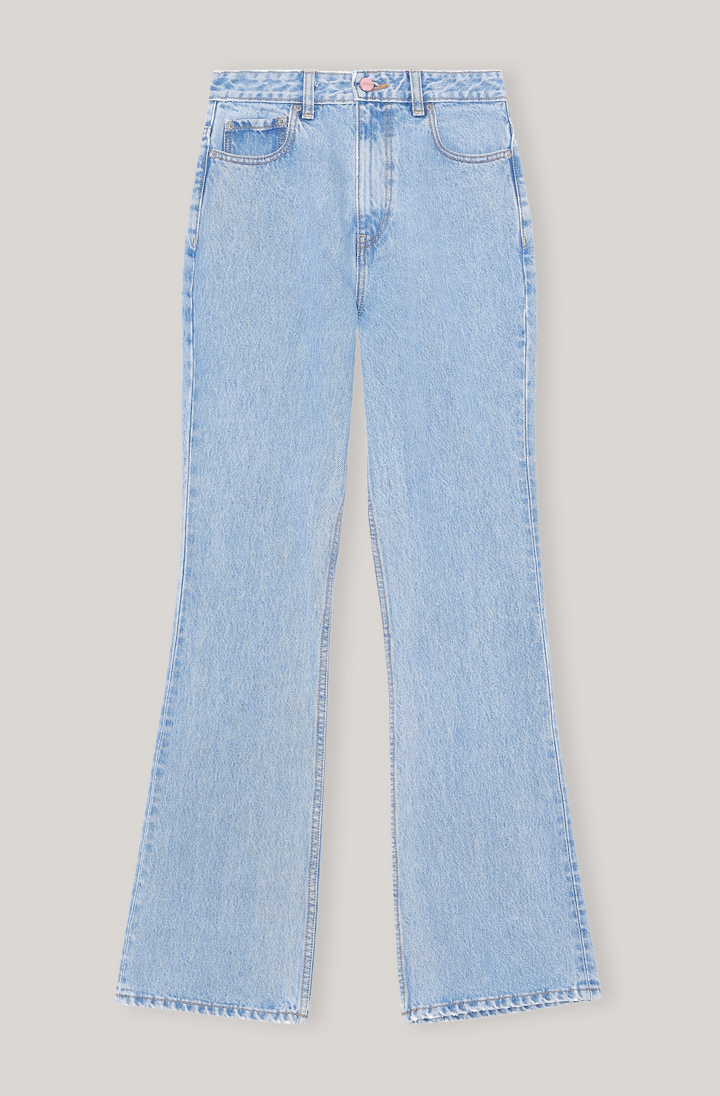 Wash Bootcut Jeans | Light Blue Stone