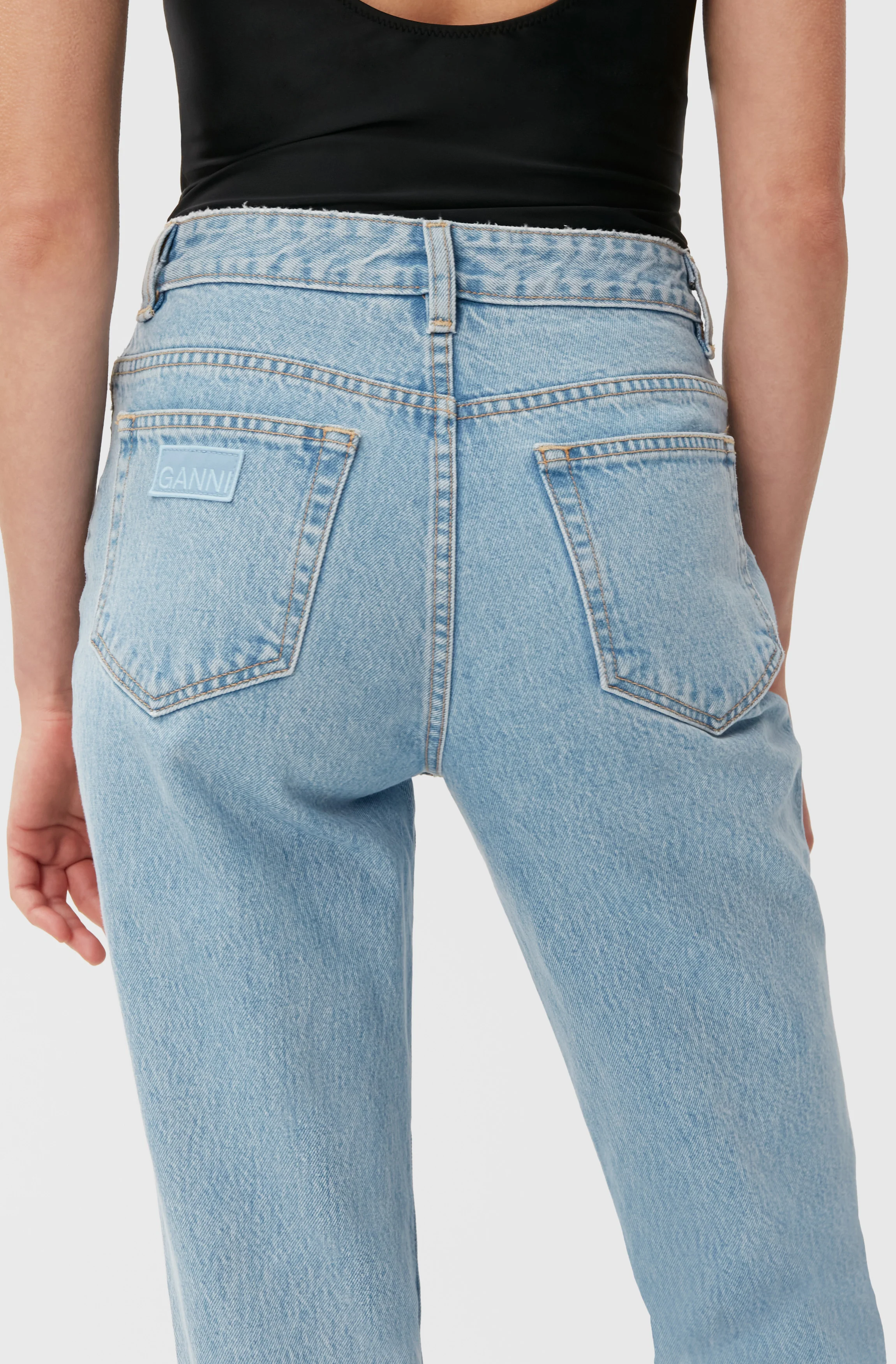Wash Bootcut Jeans | Light Blue Stone - Image 6