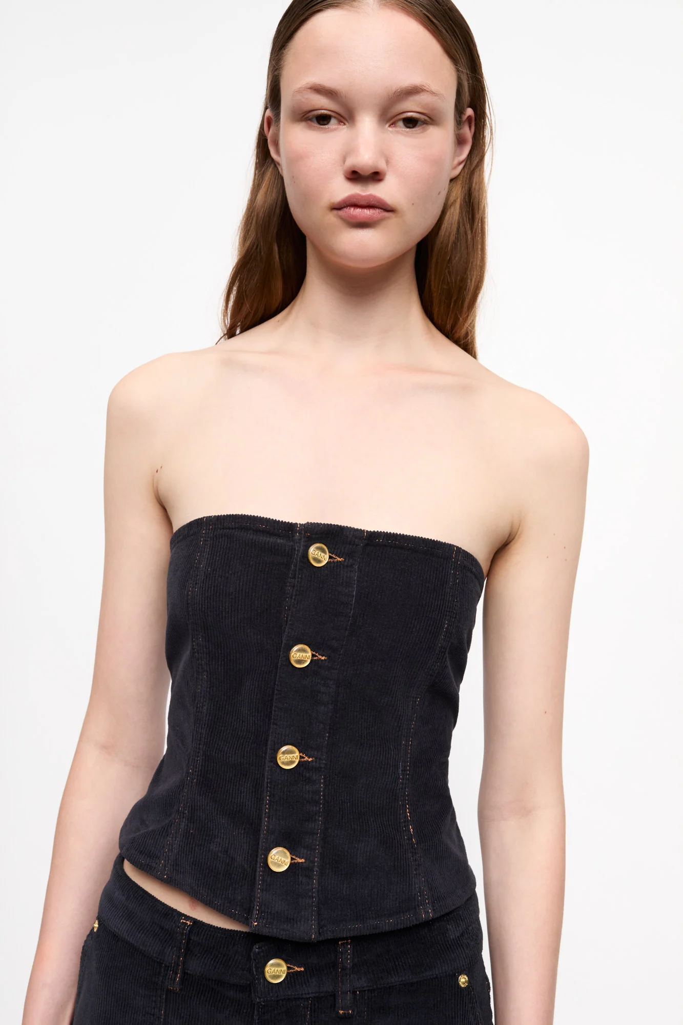 Washed Corduroy Top | Sky Captain - Image 6