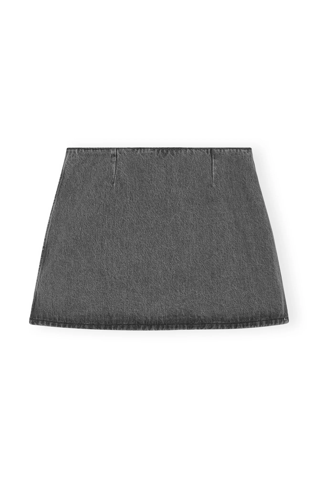 Washed Wrap Mini Skirt | Sharkskin - Image 2