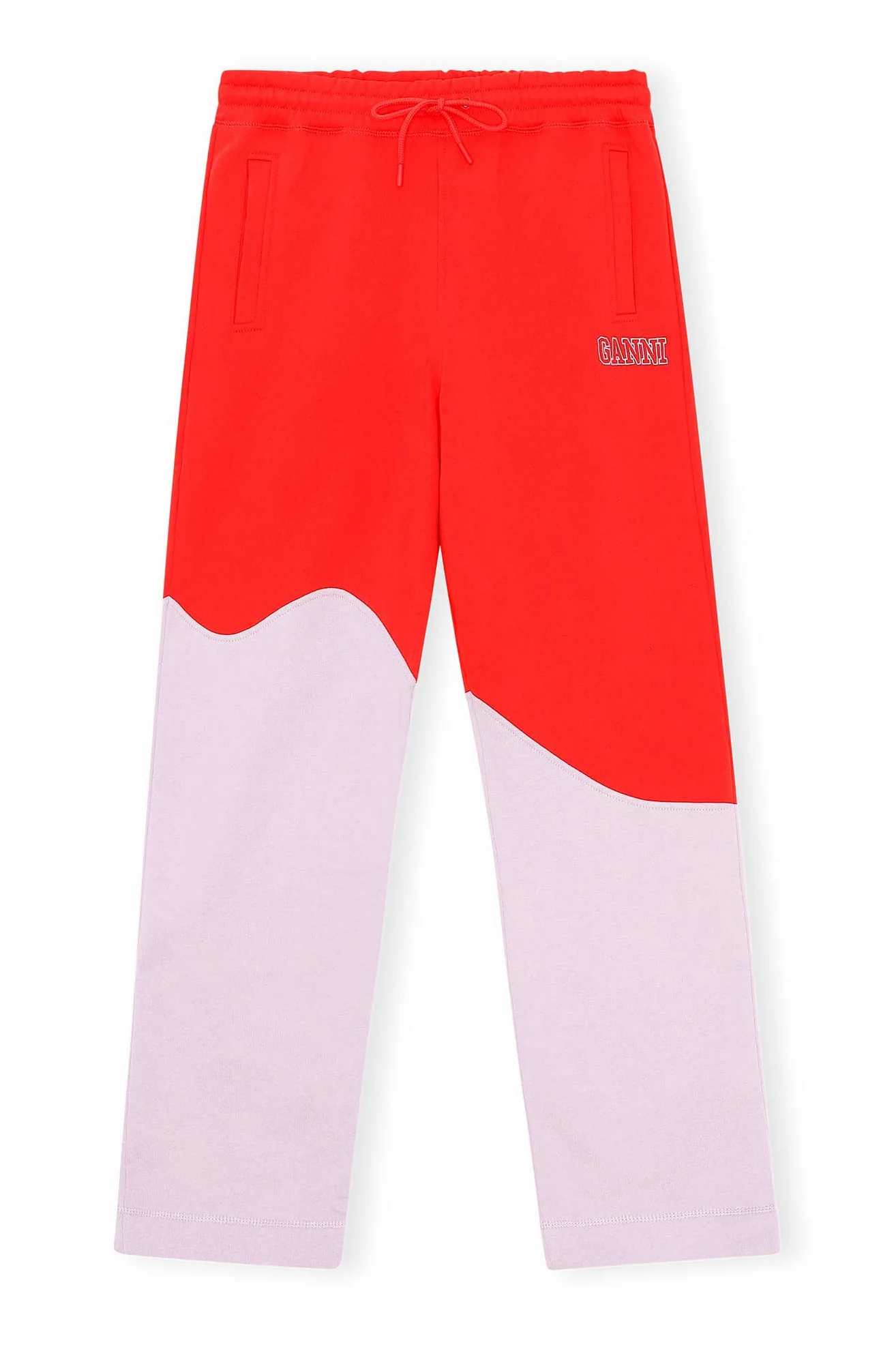 Wave Colorblock Sweatpants | Misty Lilac
