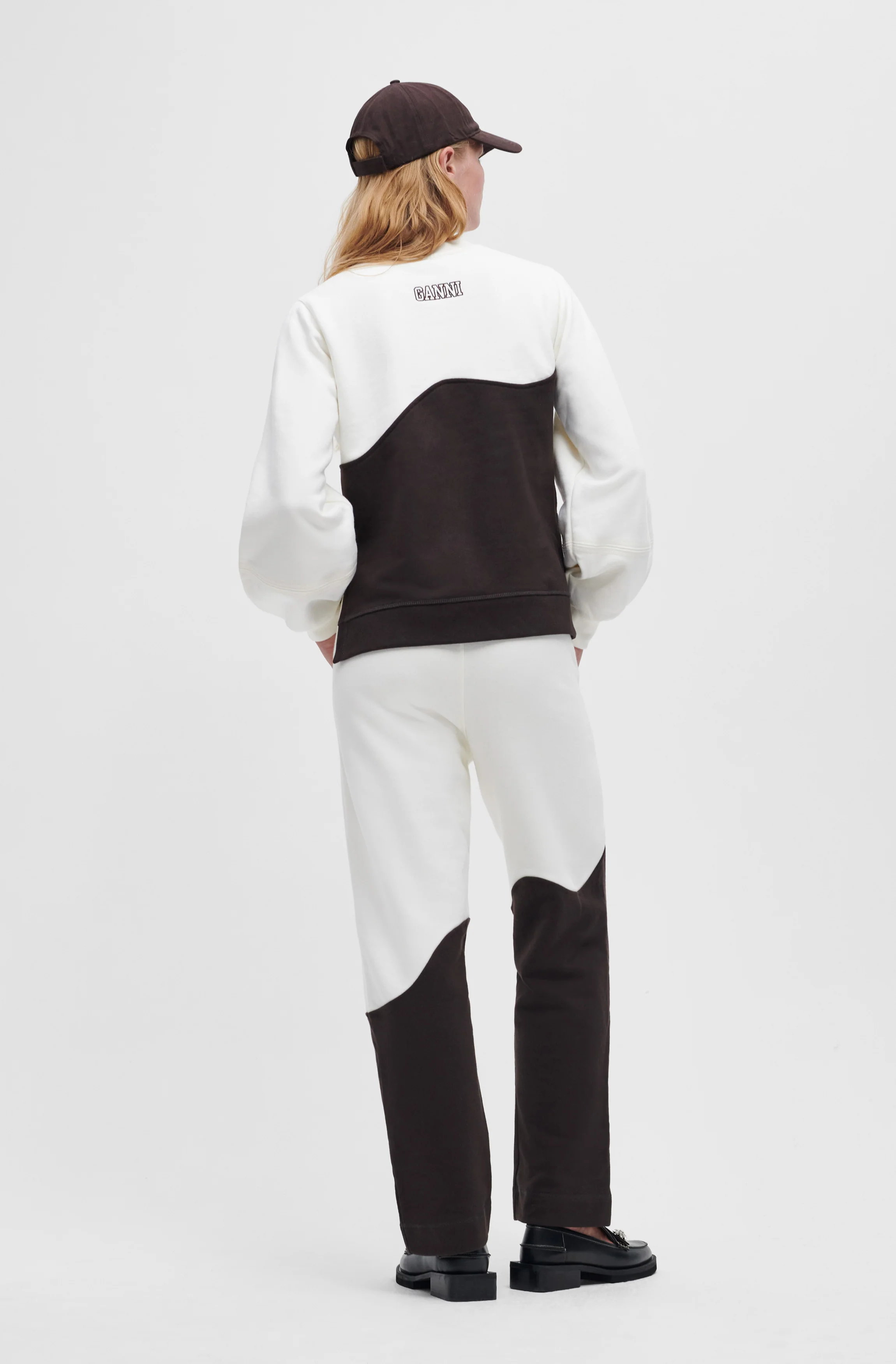 Wave Colorblock Sweatpants | Mole - Image 3
