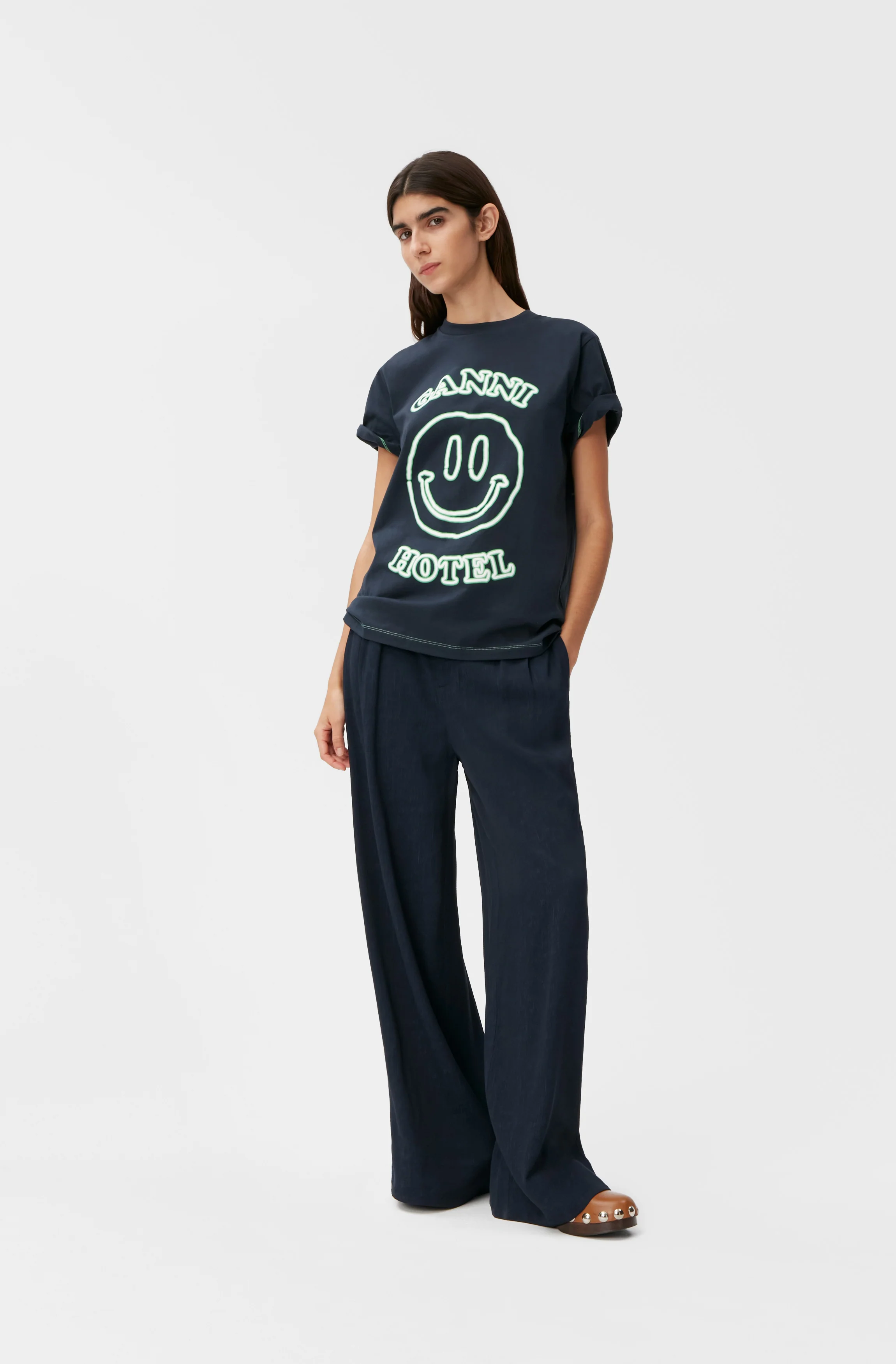 Wide-Leg Trousers | Sky Captain - Image 6