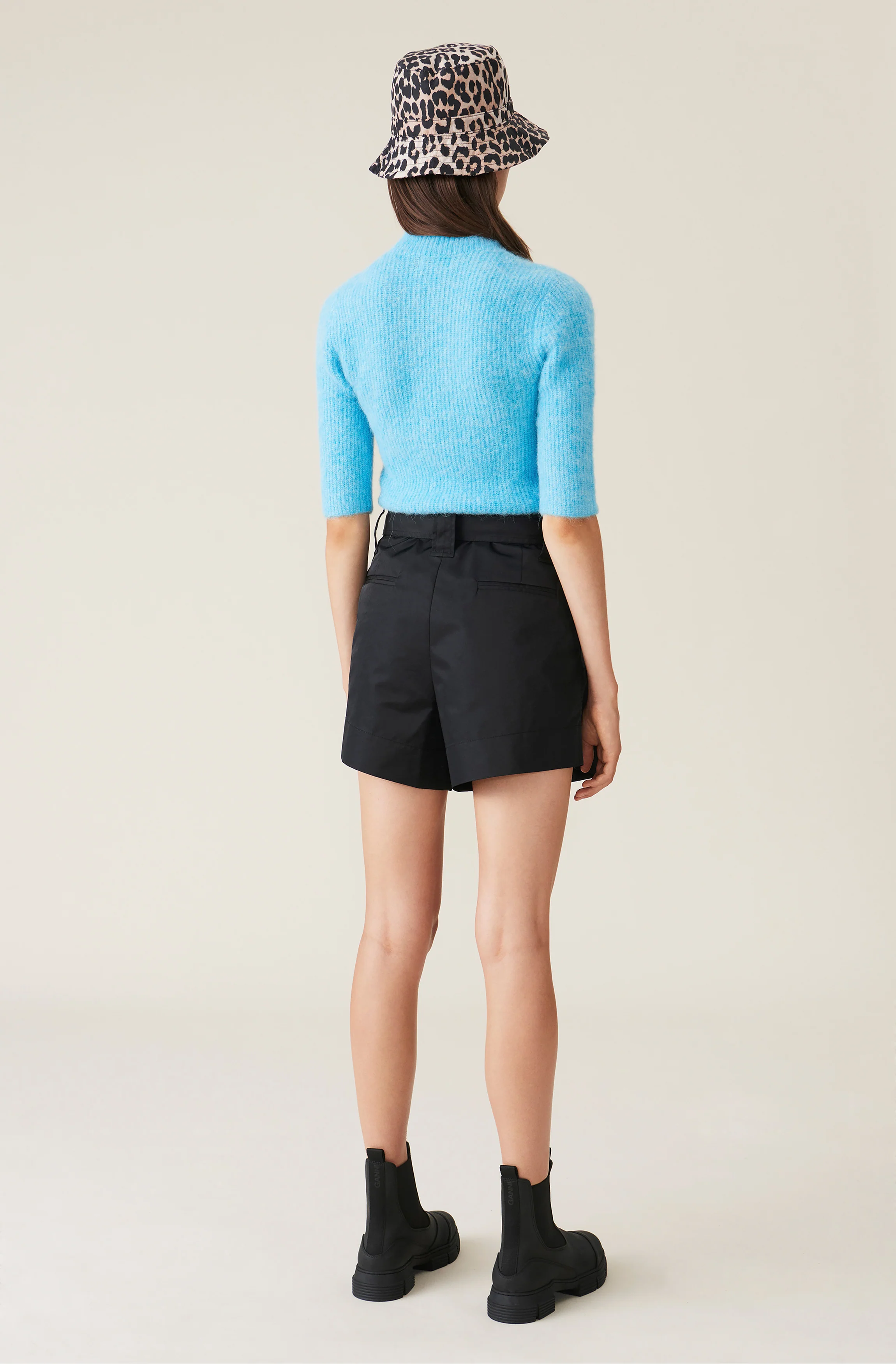 Wool-Alpaca Knit Top | Bachelor Blue - Image 3