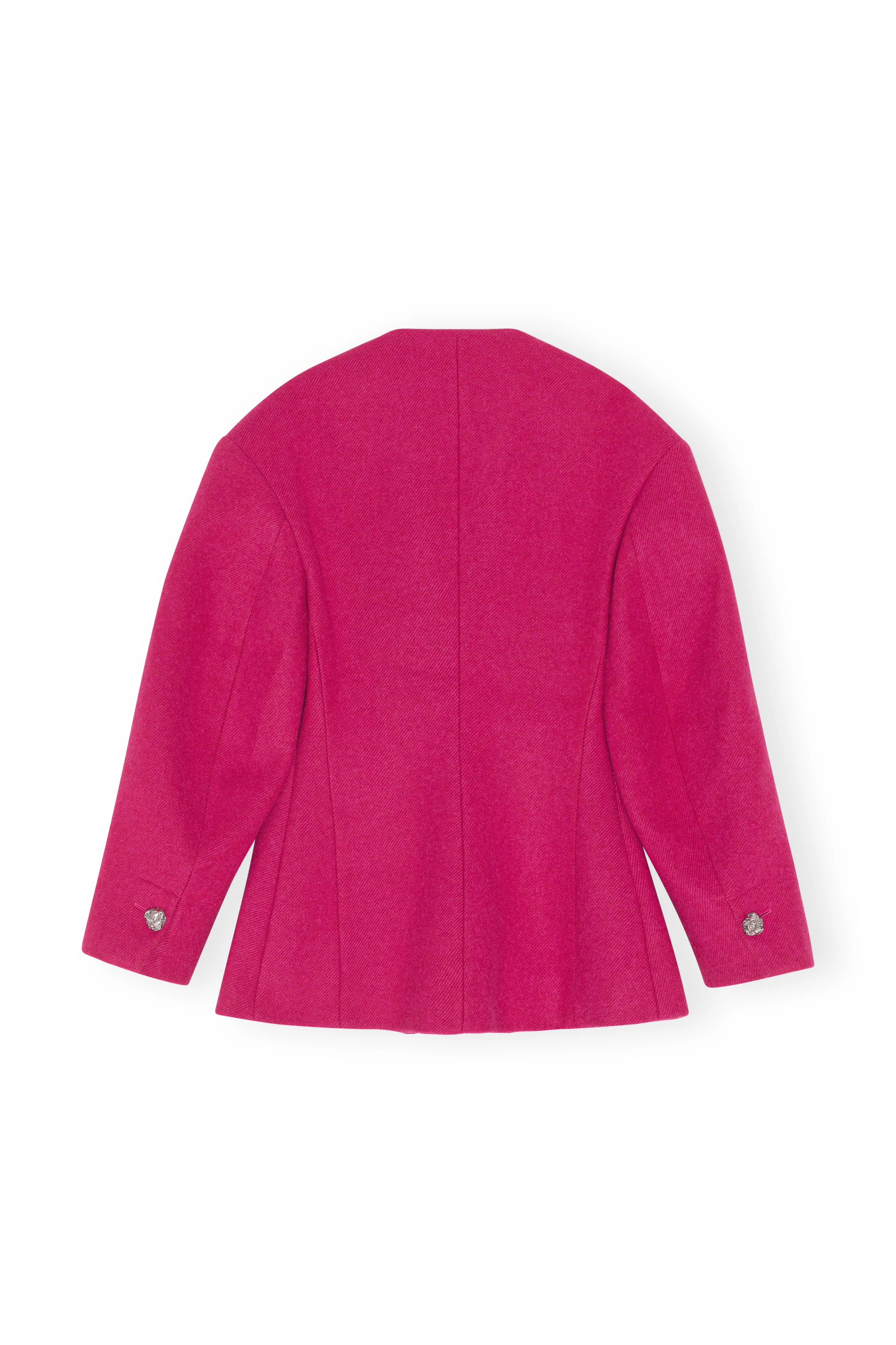 Wool Blazer | Fiery Red - Image 2