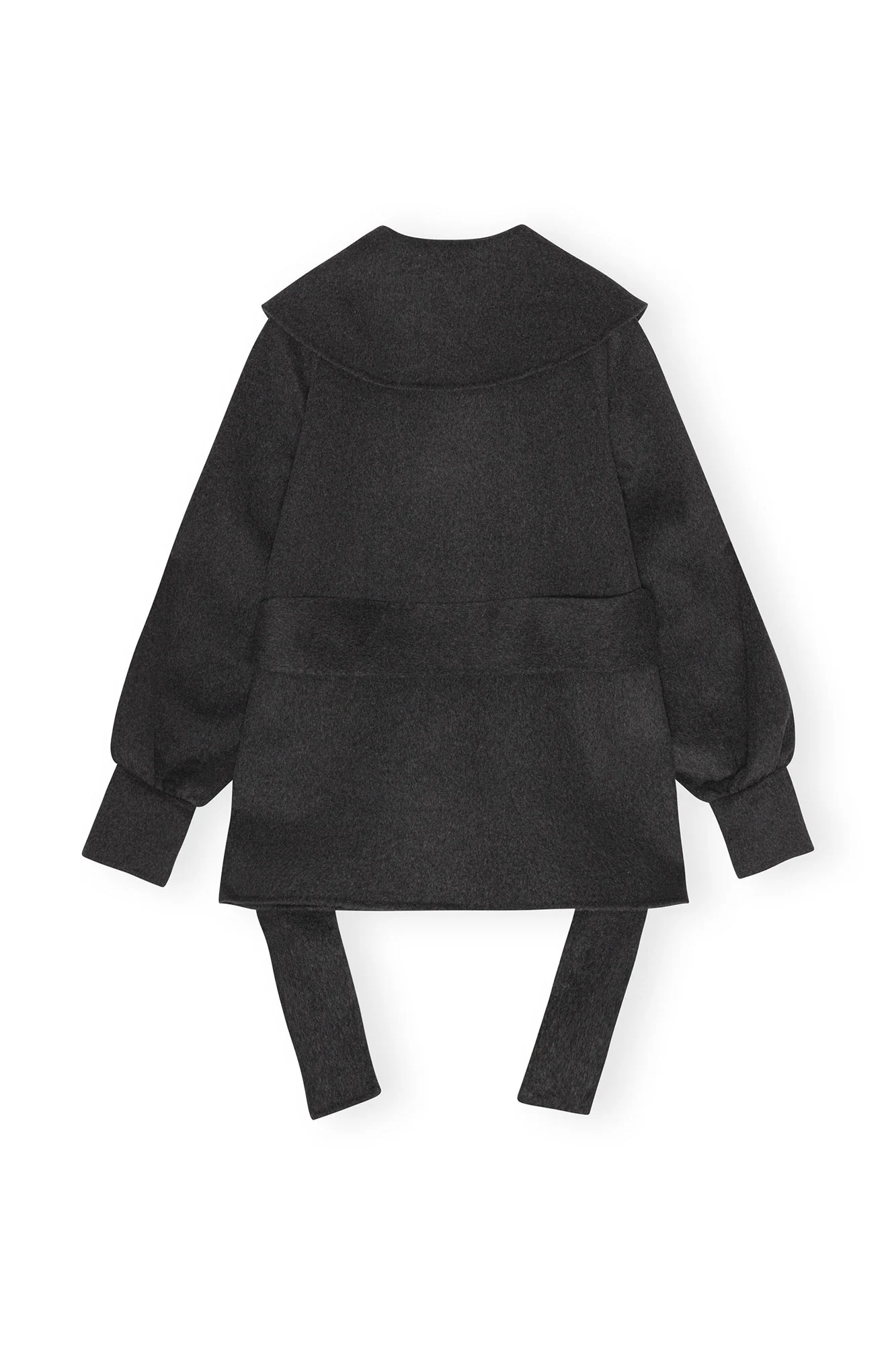 Wool Collar Jacket | Phantom - Image 2