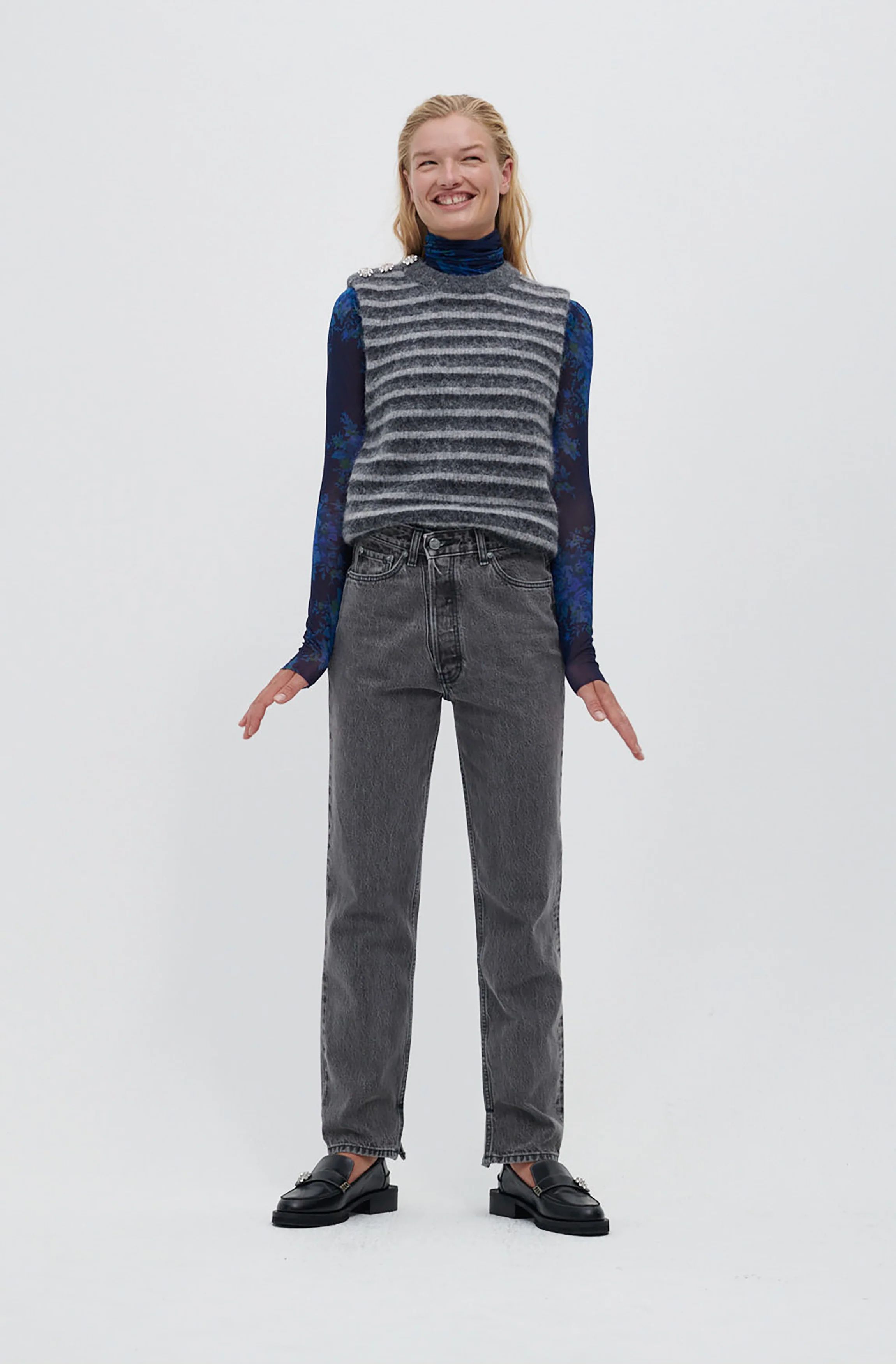 Wool Knit Vest | Paloma Melange - Image 3