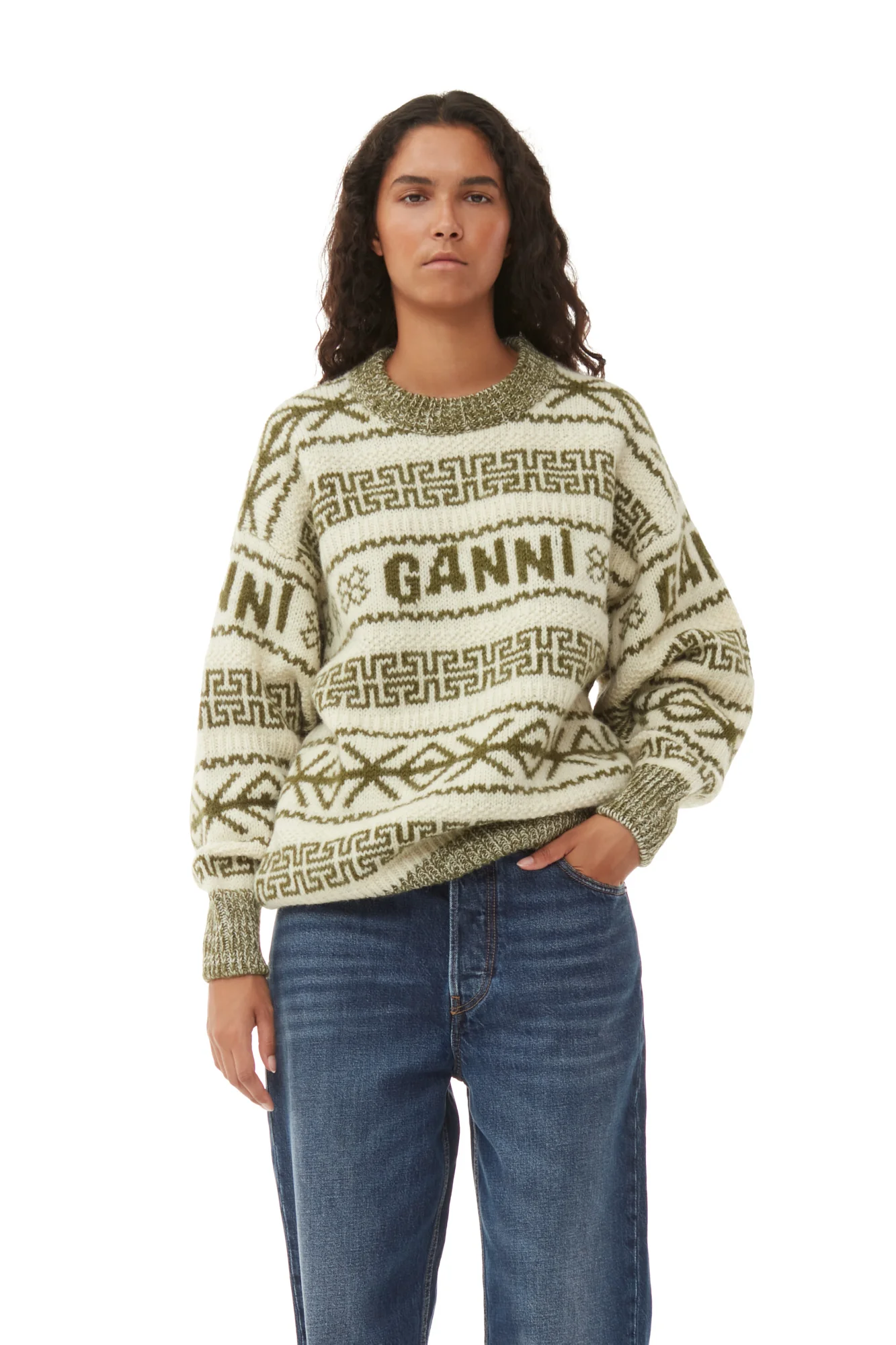 Wool Pullover | Avocado - Image 3