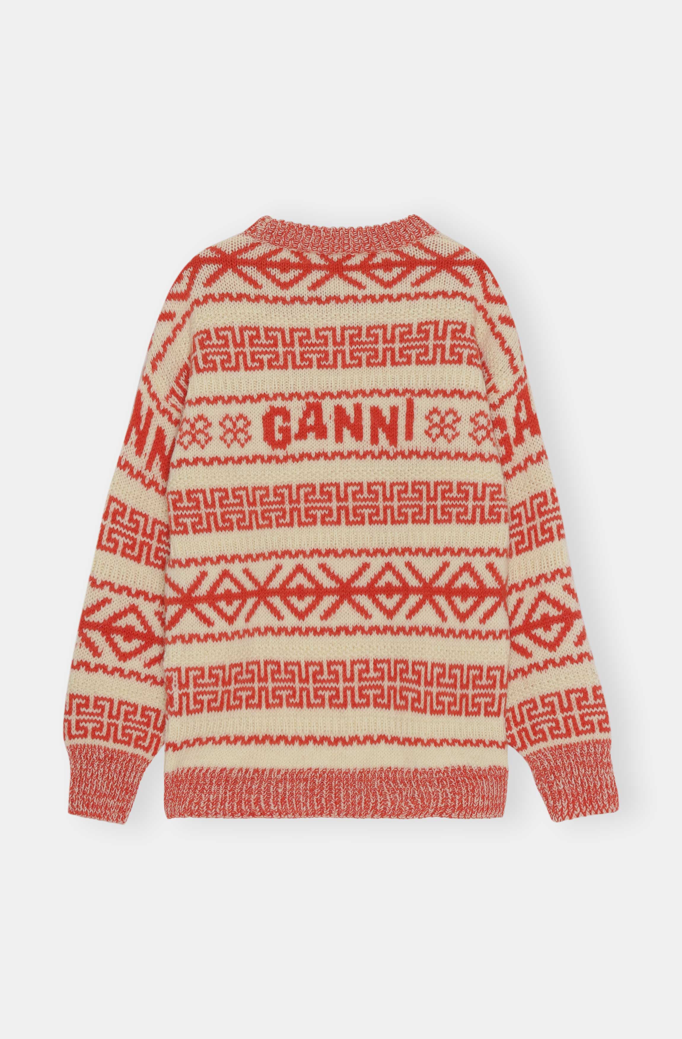 Wool Pullover | Egret - Image 2