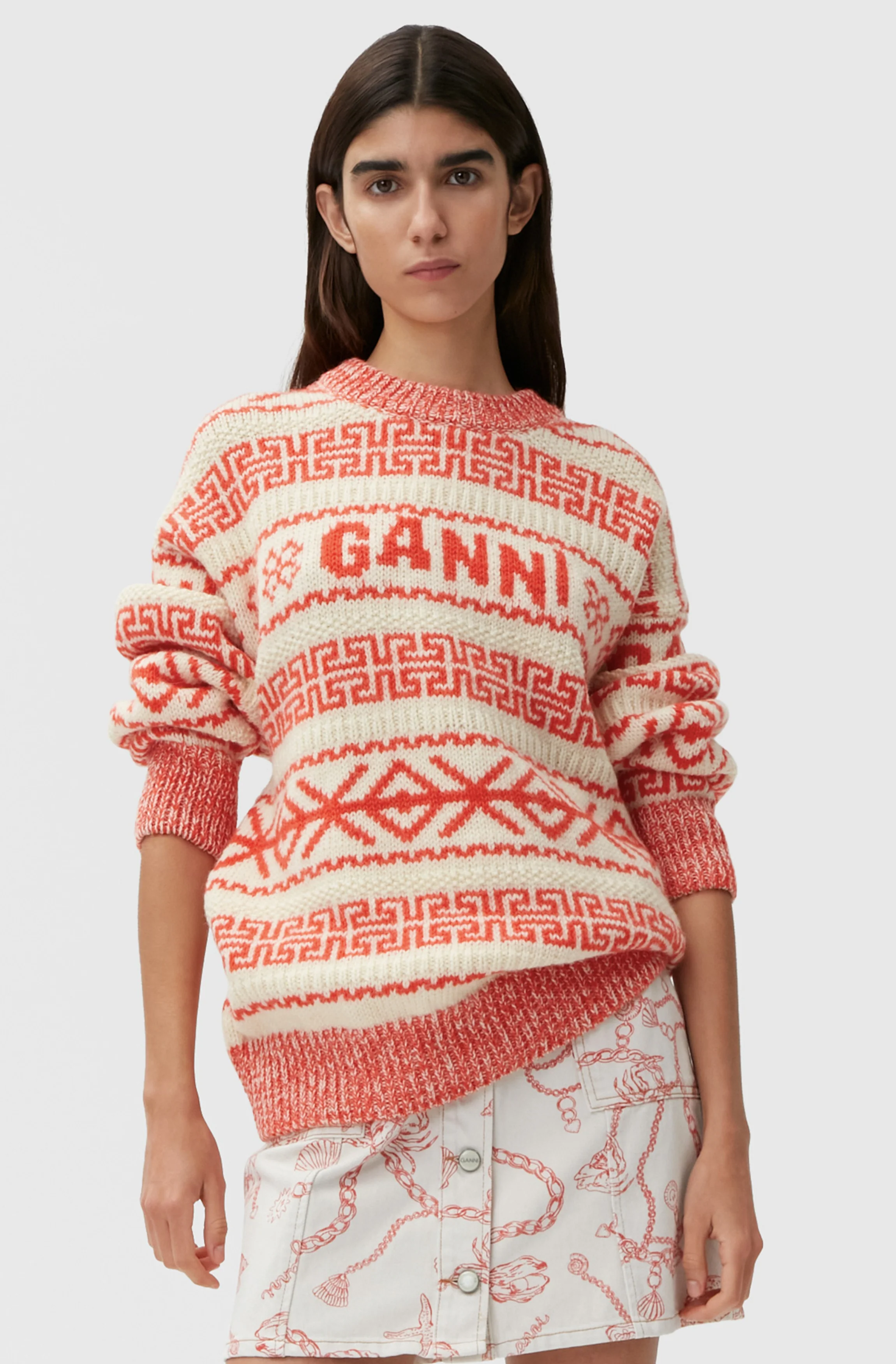 Wool Pullover | Egret - Image 3