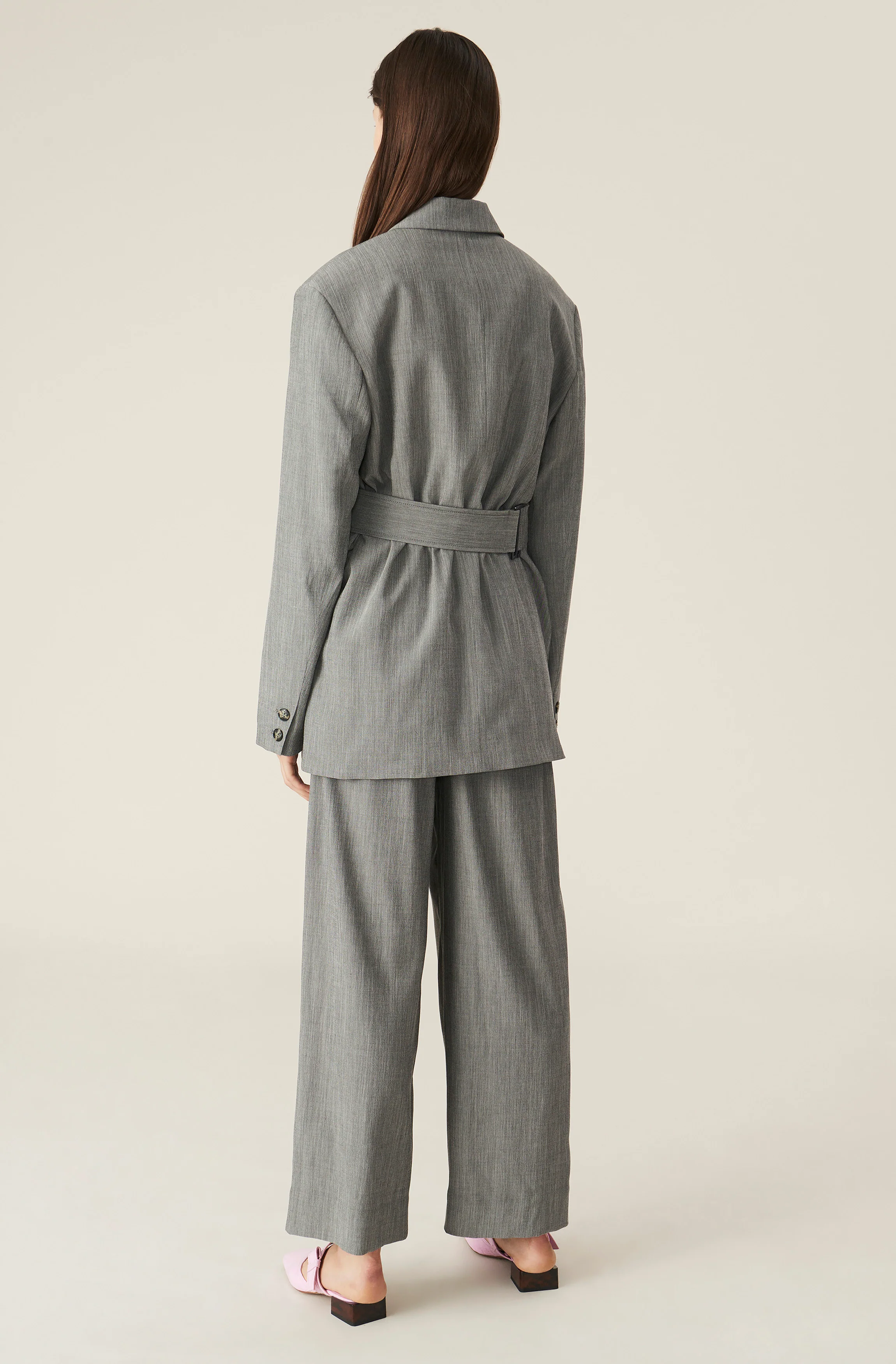 Wrap Blazer | Paloma Melange - Image 4