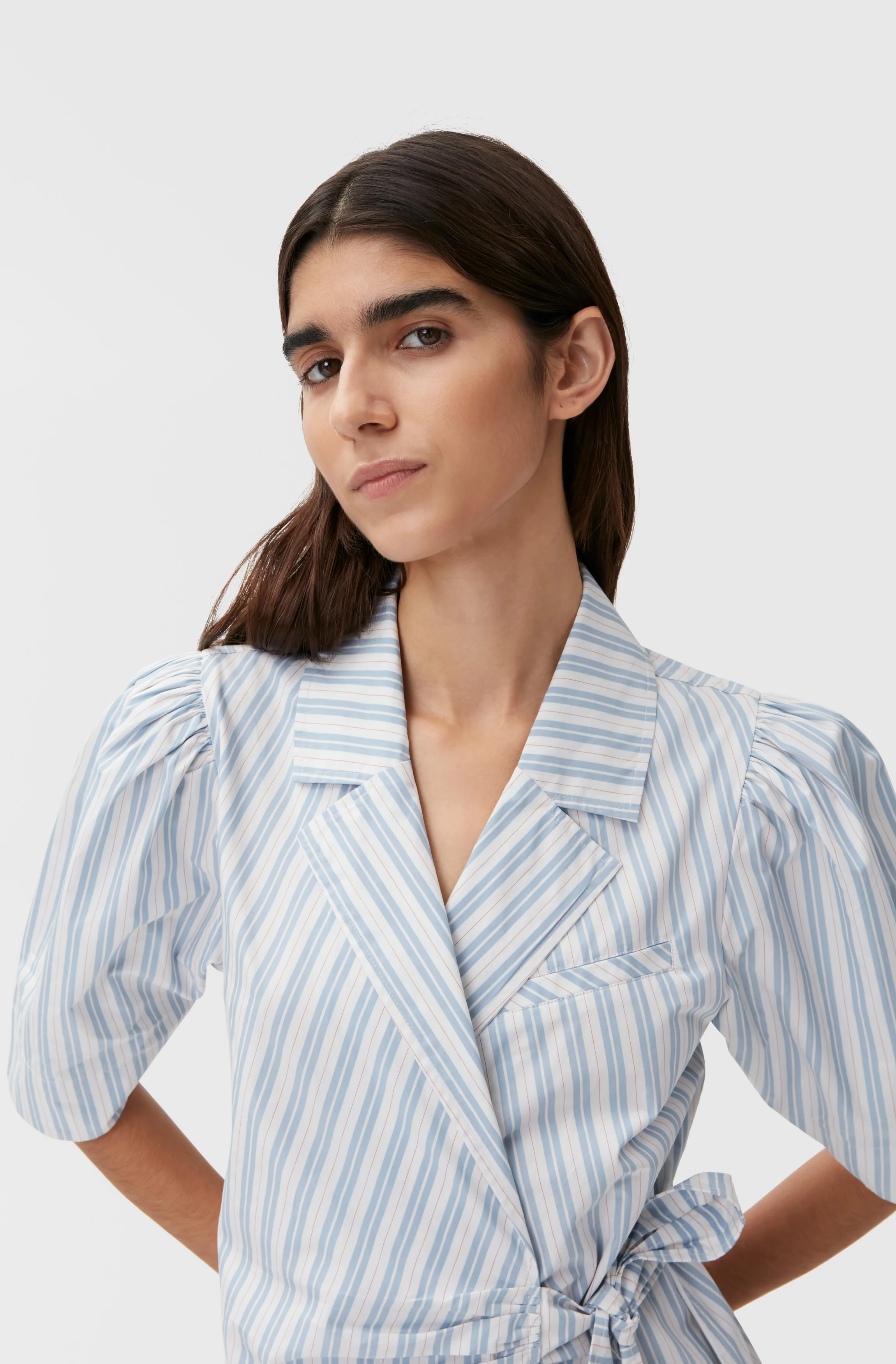 Wrap Midi Dress | Forever Blue - Image 5
