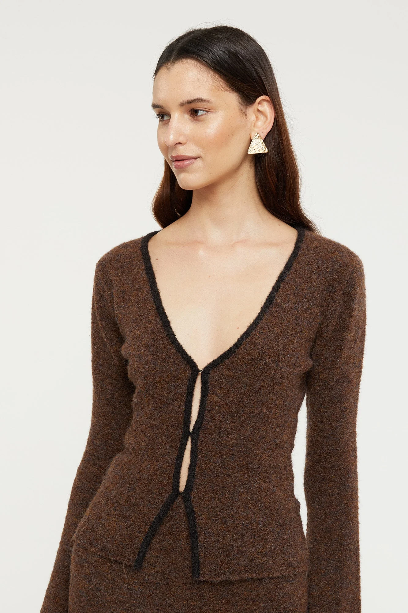 Allison Knit Top | Hazelnut - Image 3
