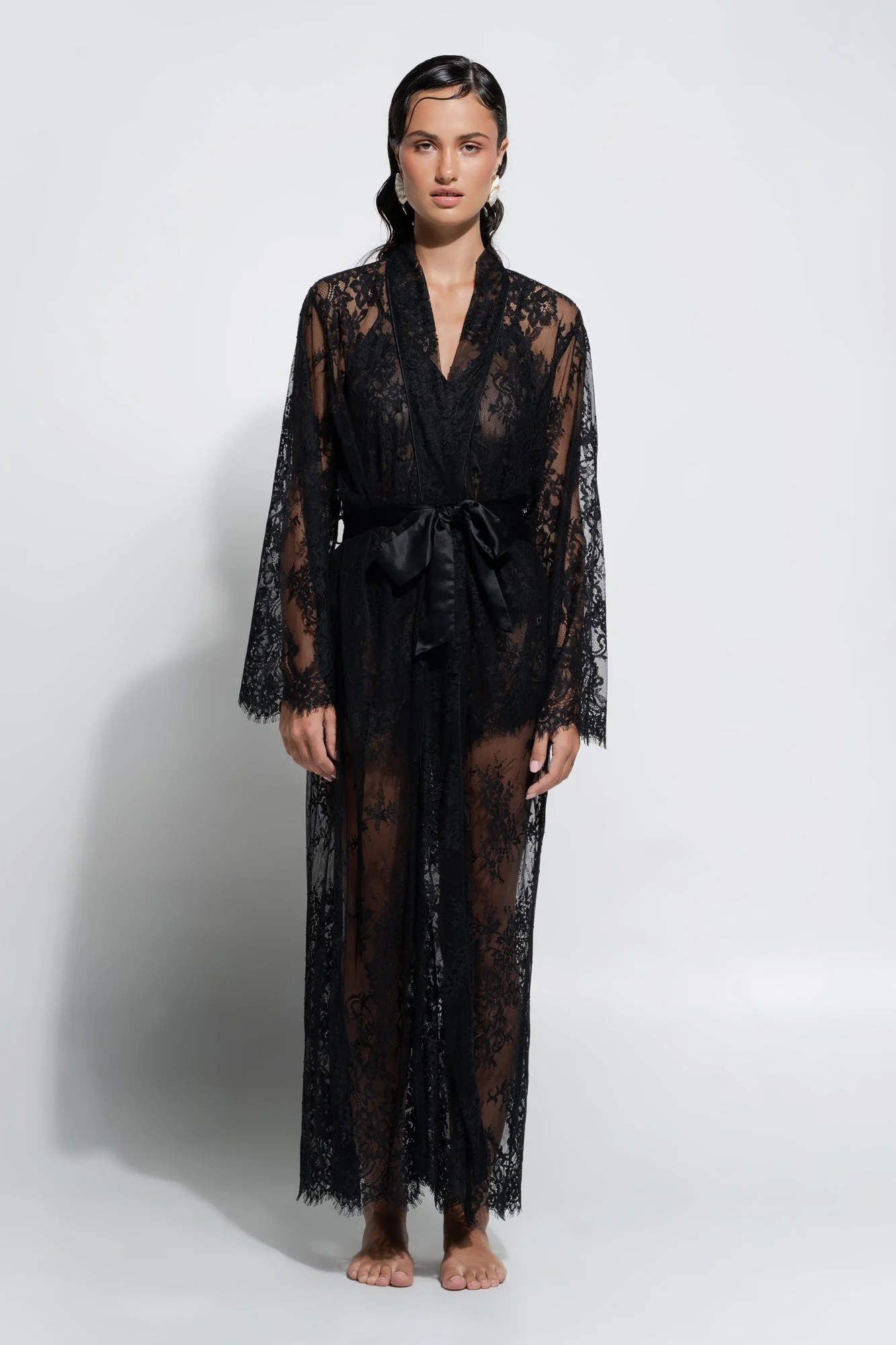 Aurielle Robe | Black - Image 2