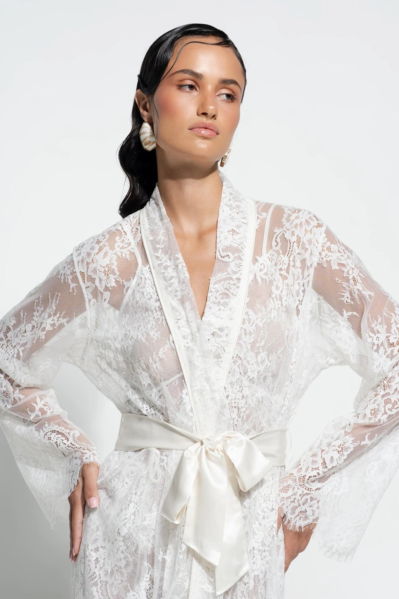 Aurielle Robe | Cream - Image 2