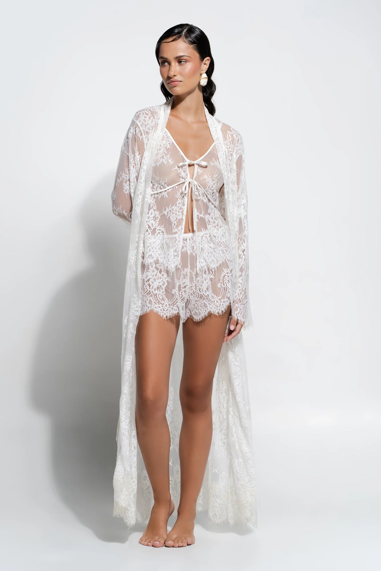 Aurielle Robe | Cream - Image 5