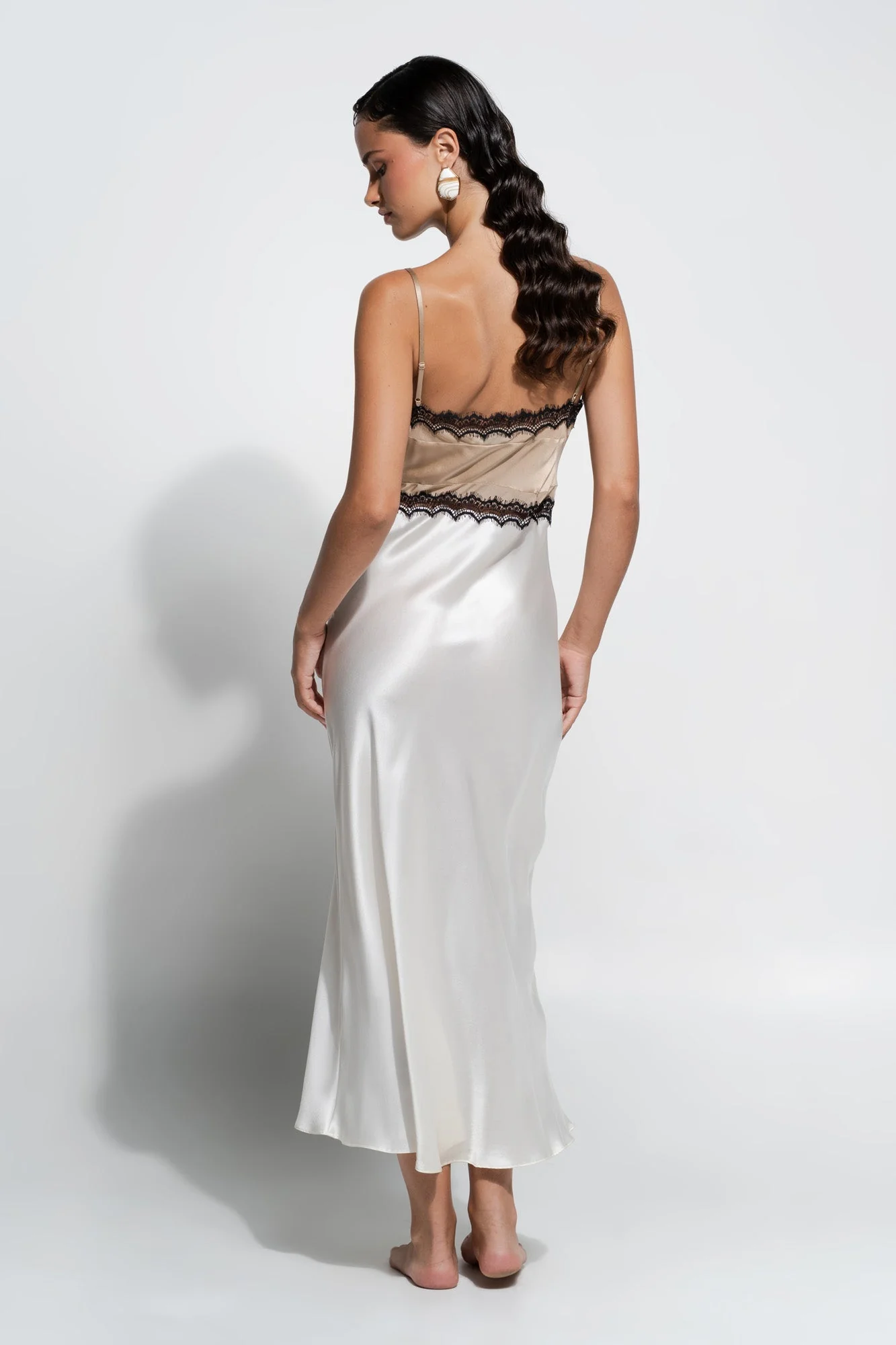 Billie Slip | Gold/Cream - Image 5