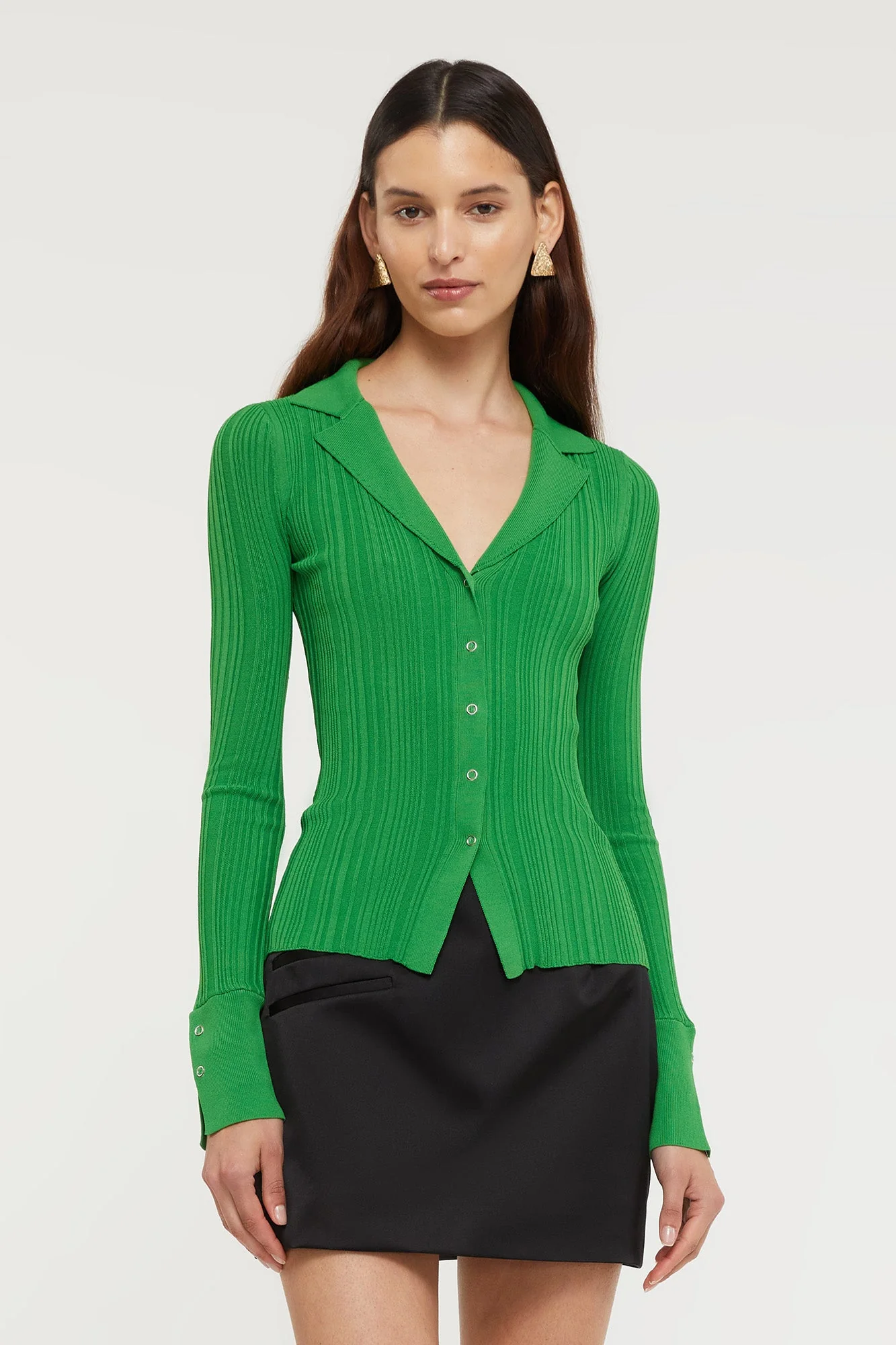 Brianna Knit top | Emerald