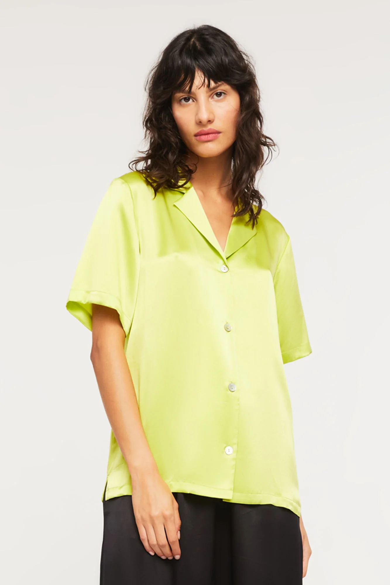 Camp Shirt | Electric Lime