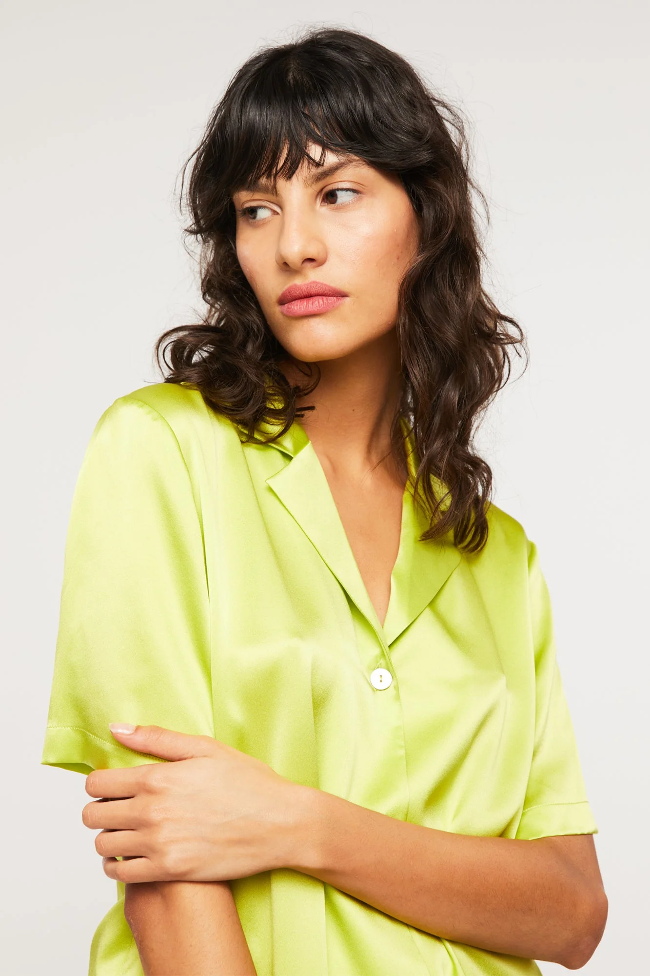 Camp Shirt | Electric Lime - Image 2
