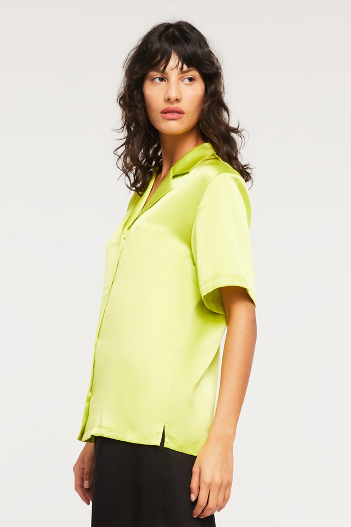 Camp Shirt | Electric Lime - Image 3