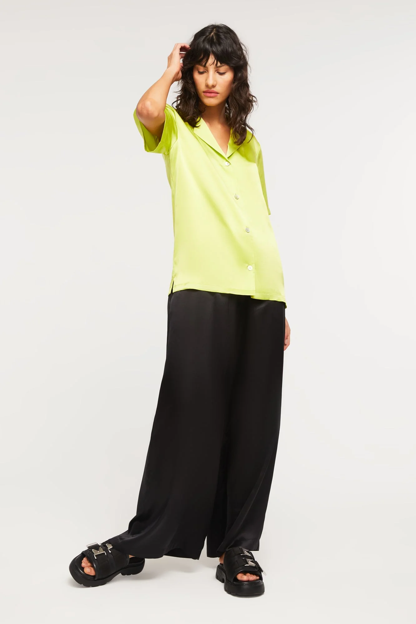 Camp Shirt | Electric Lime - Image 5