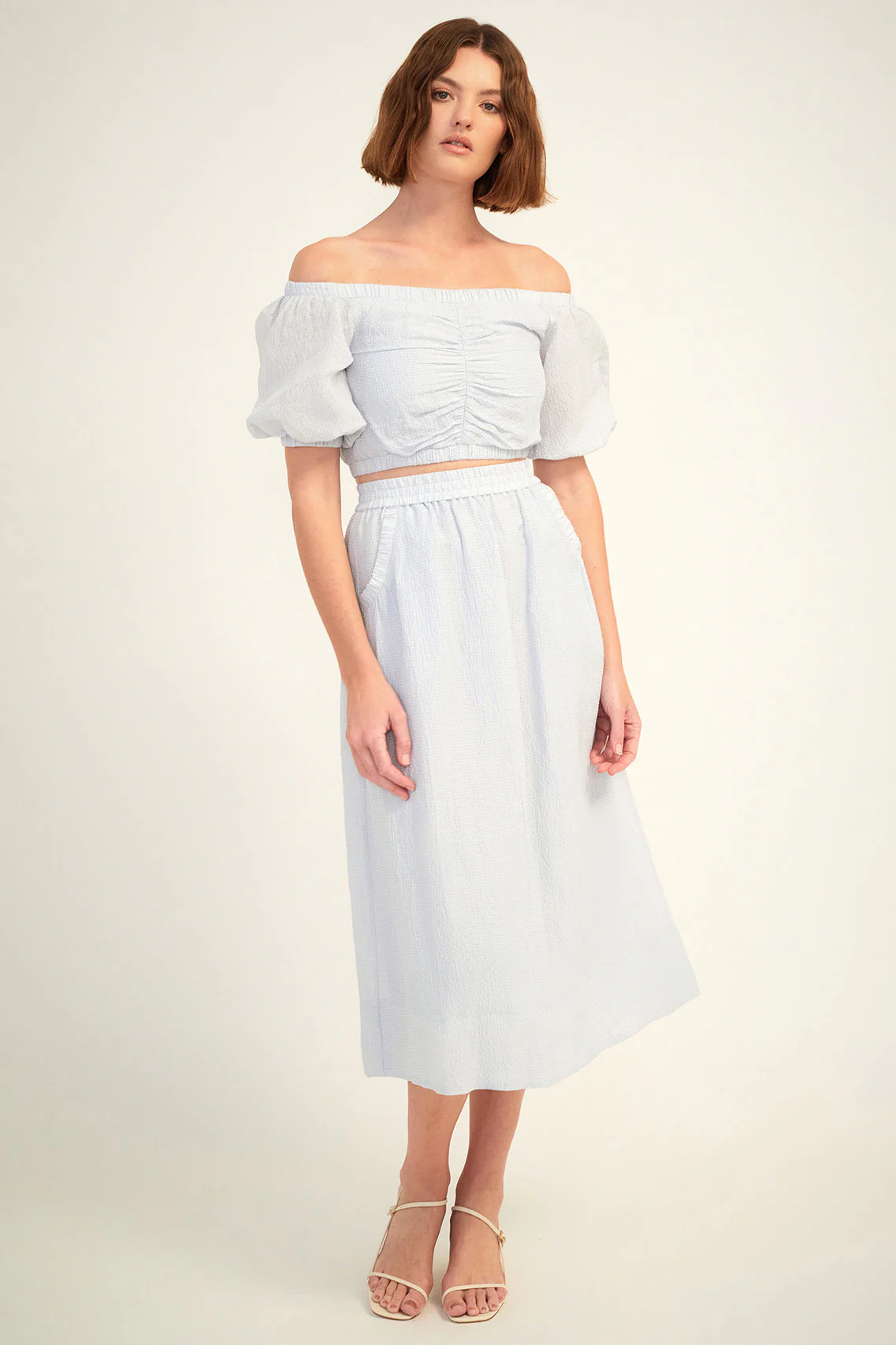 Dakota Midi Skirt | Illusion Blue - Image 2