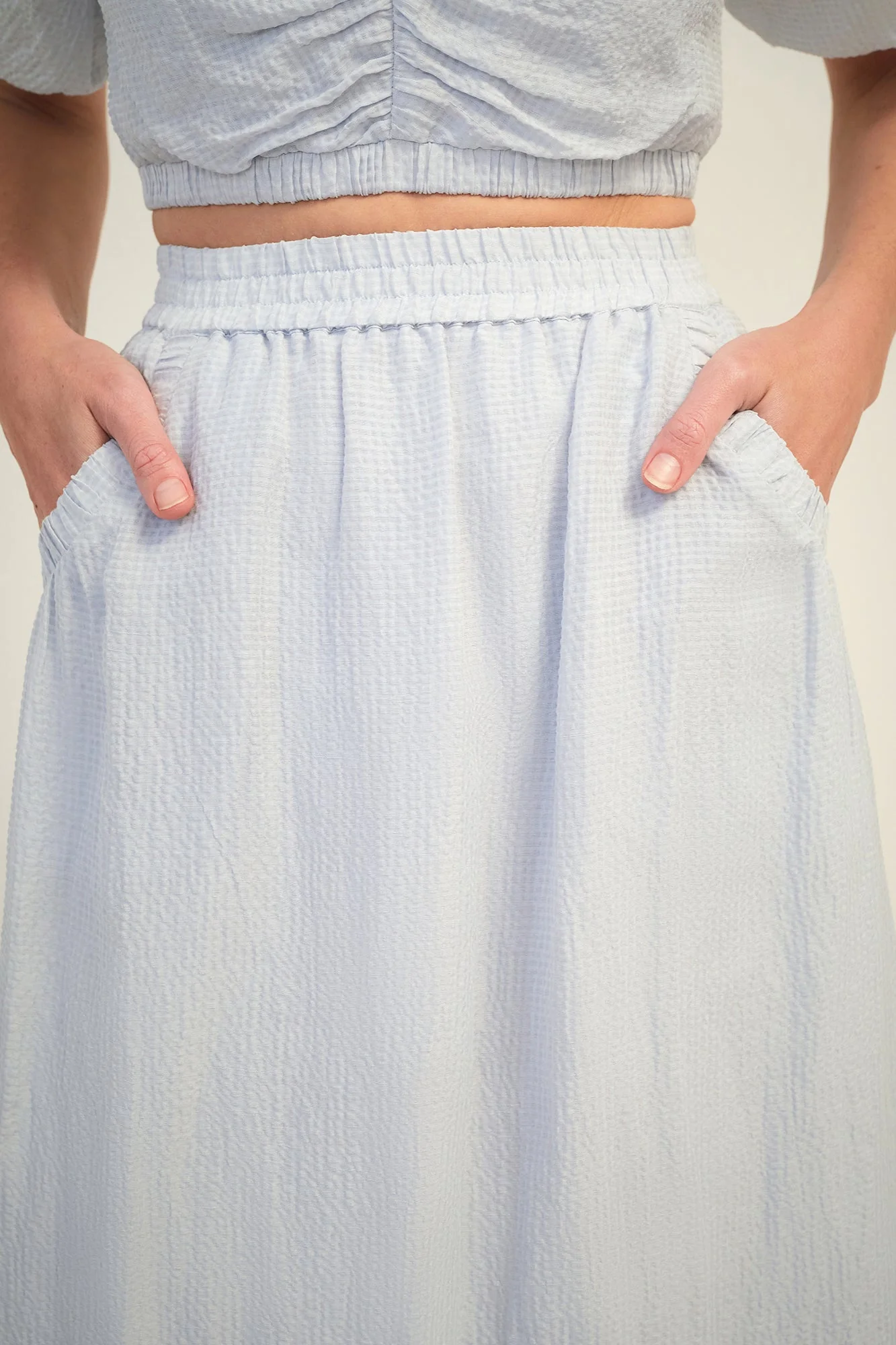 Dakota Midi Skirt | Illusion Blue - Image 3
