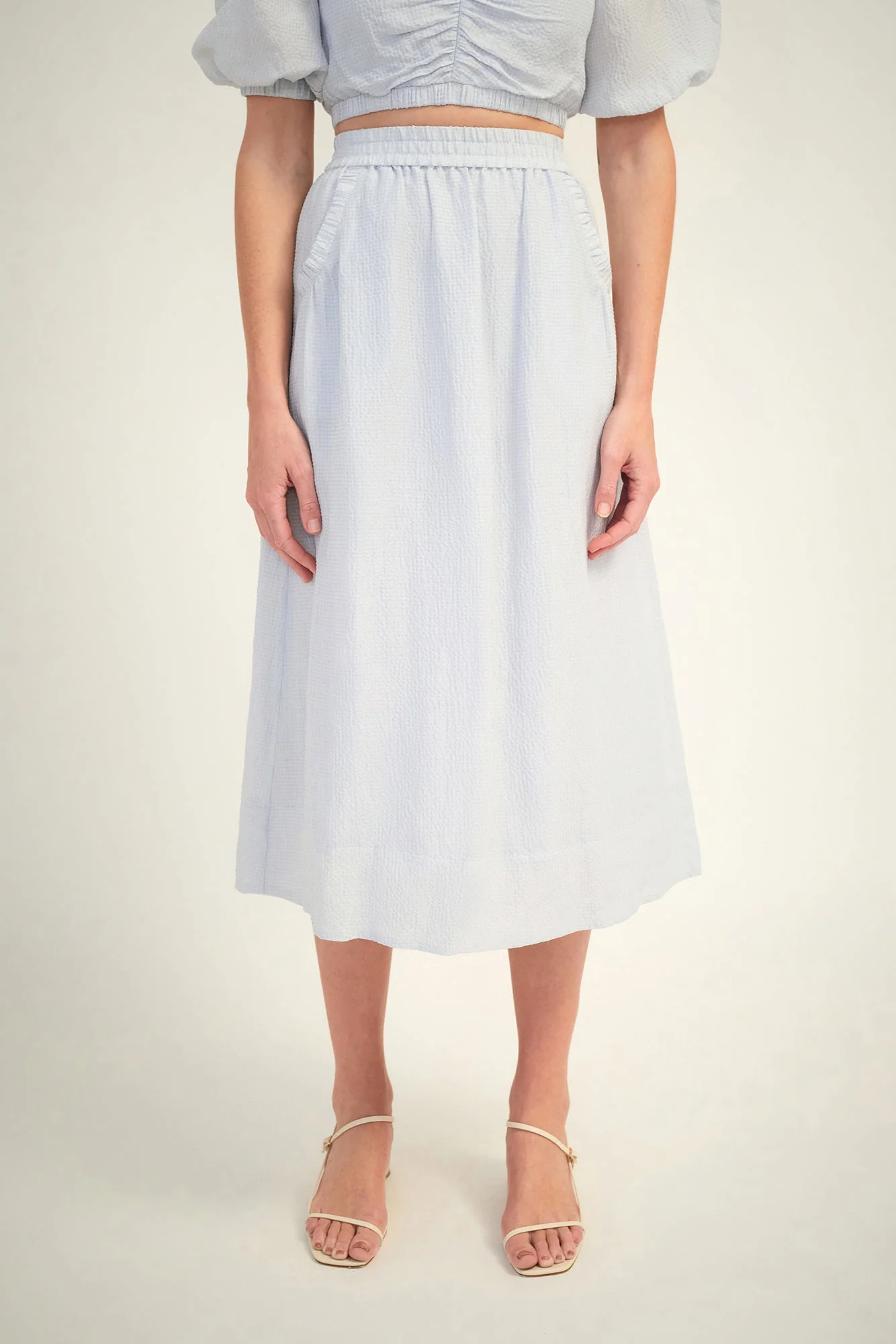 Dakota Midi Skirt | Illusion Blue - Image 4
