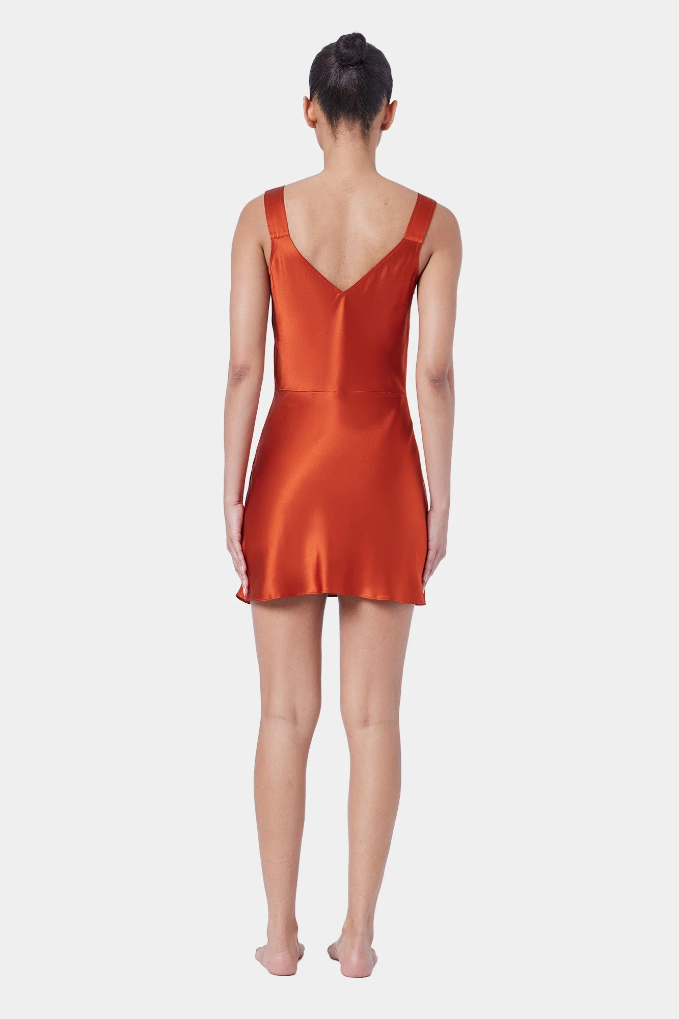 Day To Night Mini Dress | Rust - Image 4