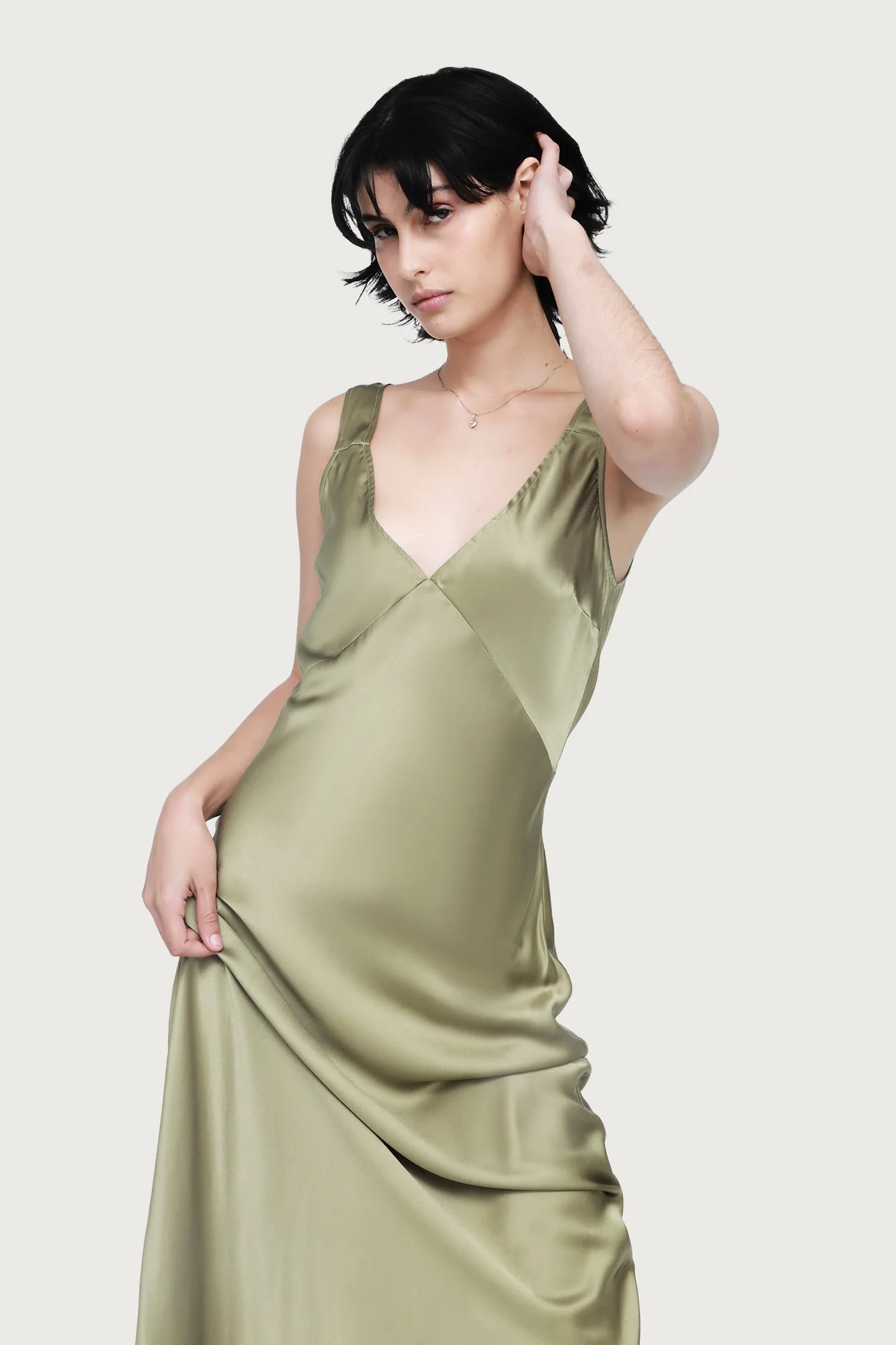 Day To Night Slip | Khaki - Image 2
