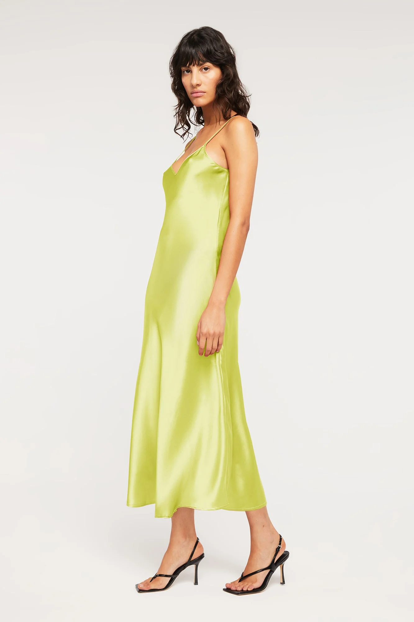 Delilah Slip | Electric Lime - Image 3