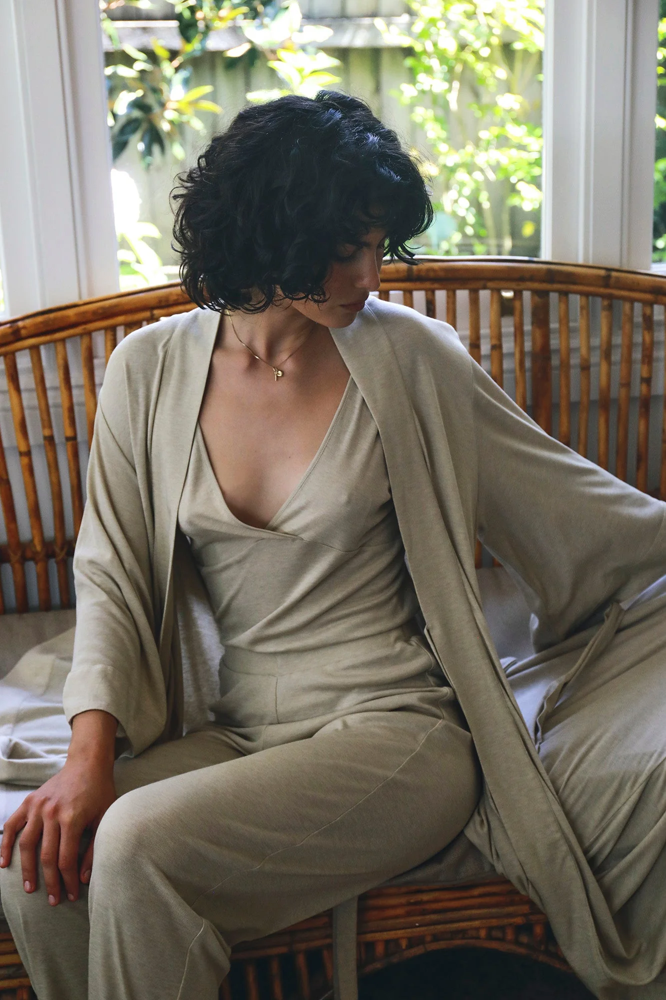 Delilah Top | Oat - Image 2