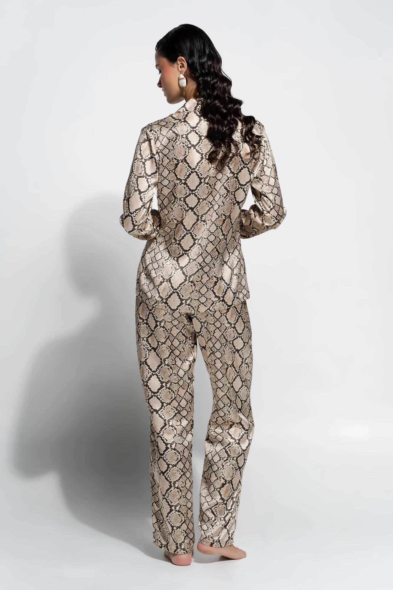 Fine Finishes Pajama | Python Print - Image 4